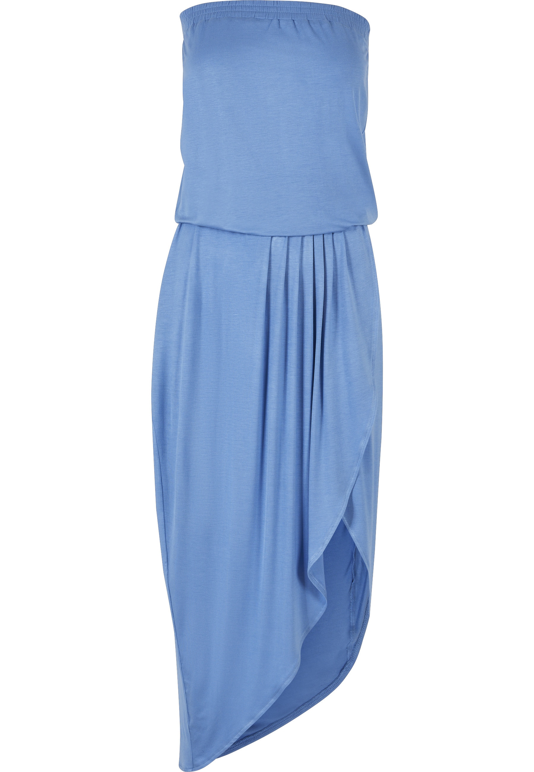 URBAN CLASSICS Shirtkleid "Urban Classics Damen Ladies Viscose Bandeau Dress" 1 tlg.