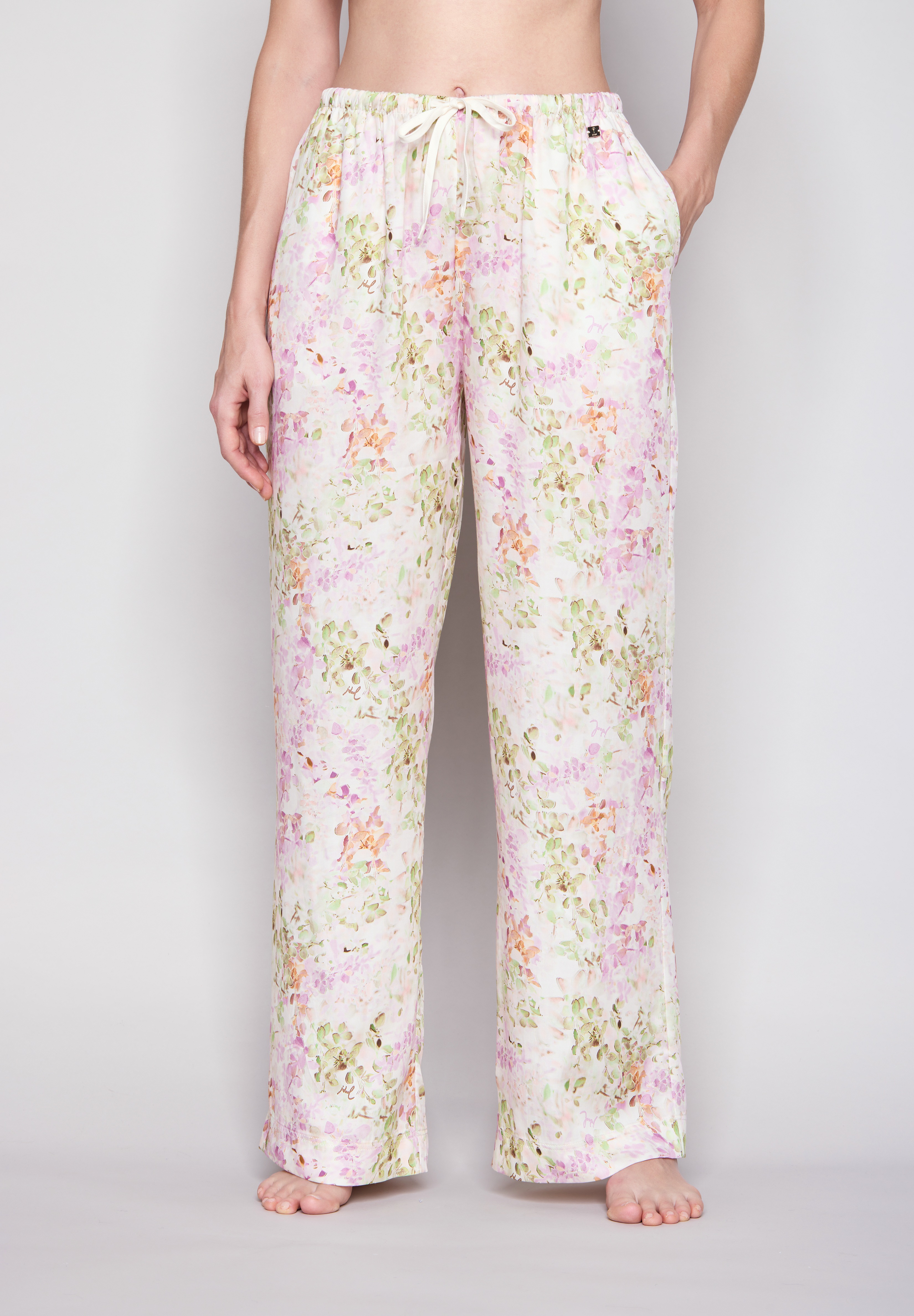 Thumbnail - JOOP Pyjamahose mit Allover-Print und seitlichen Taschen