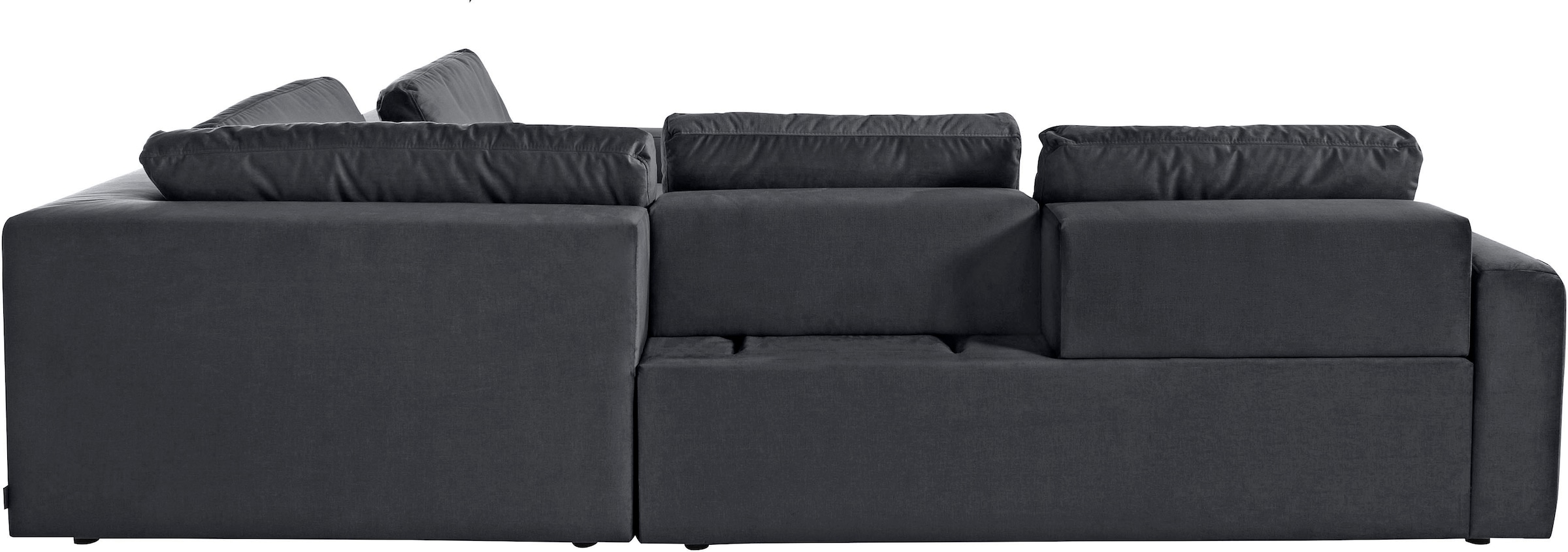 Places of Style Ecksofa »Bloomfield, L-Form«, extra tiefe Sitzfläche, wahlweise mit Sitztiefenverstellung