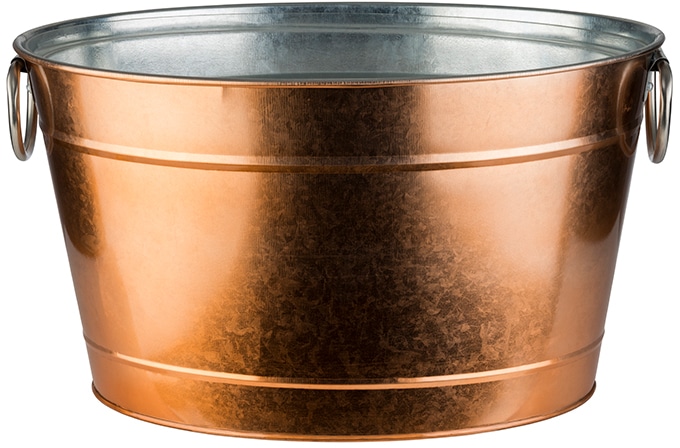 APS Wein- und Sektkühler "TIN" Metall, 11 Liter