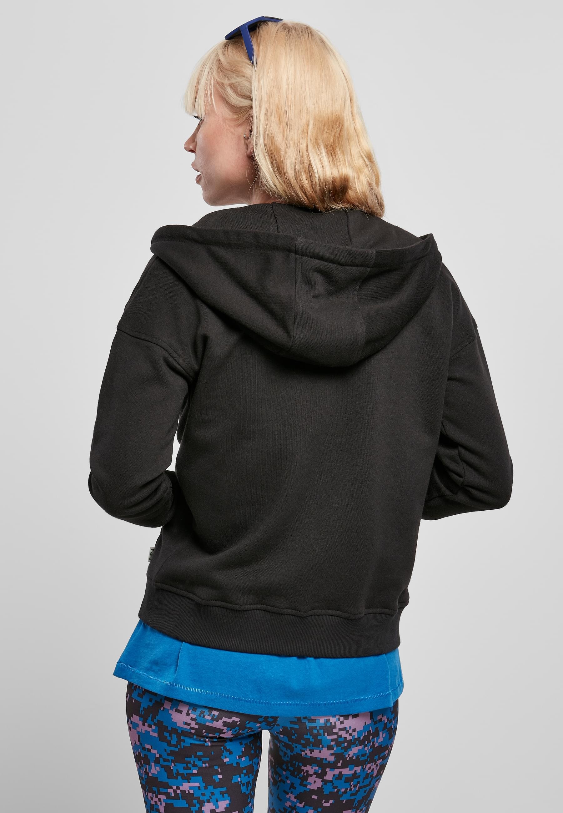 URBAN CLASSICS Sweatjacke »Urban Classics Damen Ladies Organic Terry Zip Hoody«