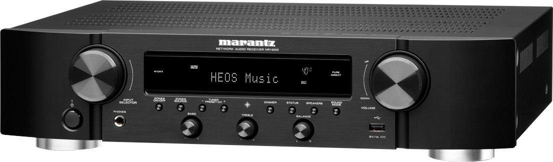 Marantz Stereo-Netzwerk-Receiver »NR1200«, 2, (Bluetooth-WLAN DAB+-FM-Tuner-Internetradio-Sprachsteuerung)