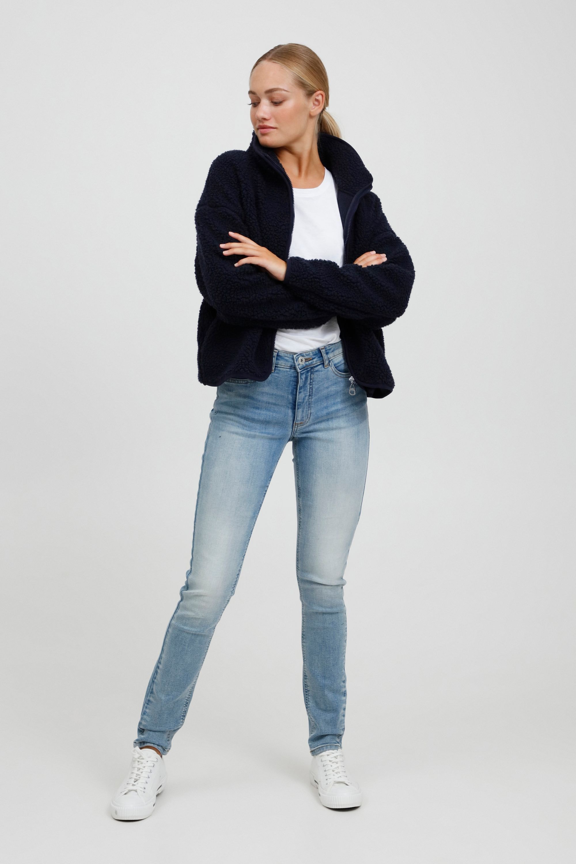 OXMO Plüschjacke »Plüschjacke OXTonje«
