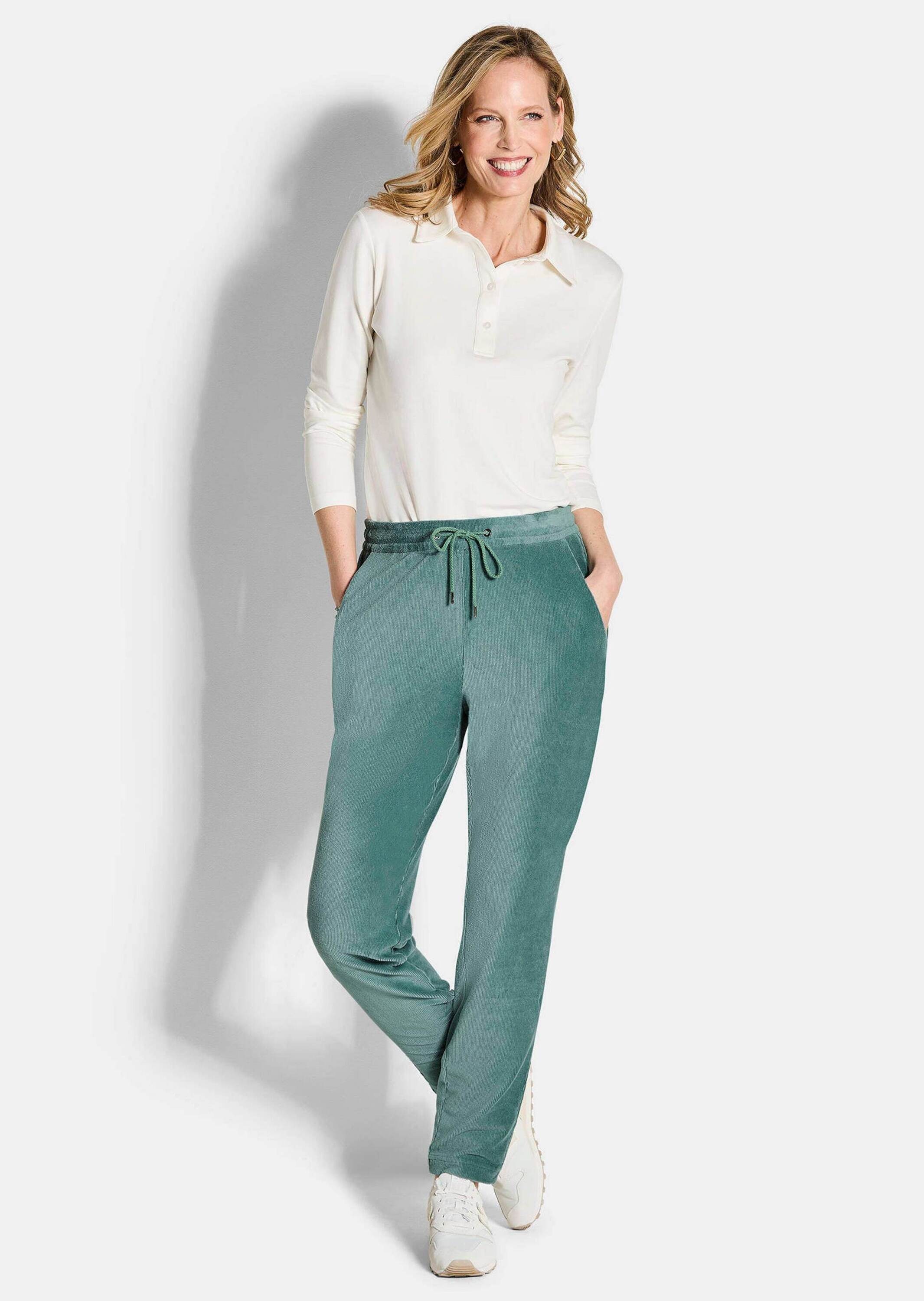 GOLDNER 2-in-1-Hose "Kurzgröße Lässige Casualhose SARA mit Tunnelzug" günstig online kaufen