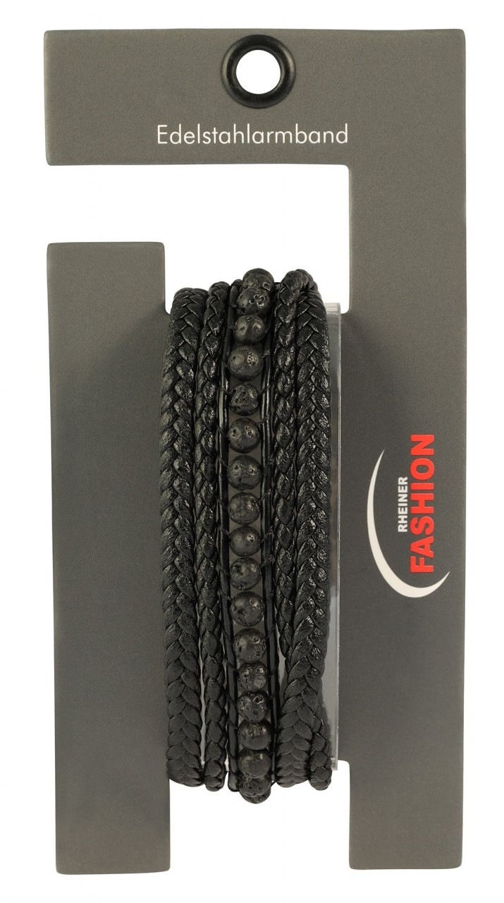 Adelia´s Edelstahlarmband »Herren Armband aus Edelstahl mit Zuchtperle«