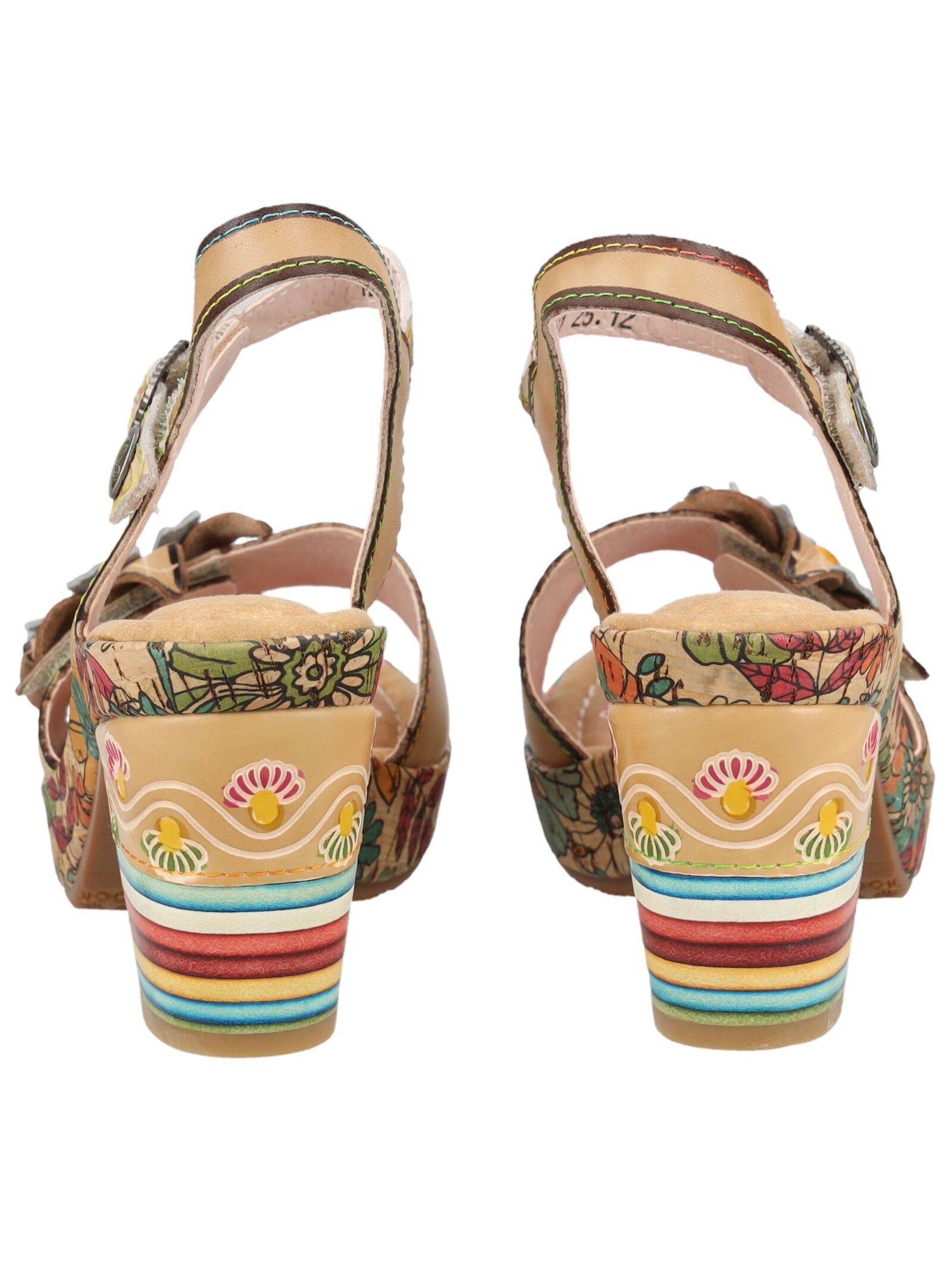 LAURA VITA High-Heel-Sandalette »LAURA VITA Sandalen Leder«