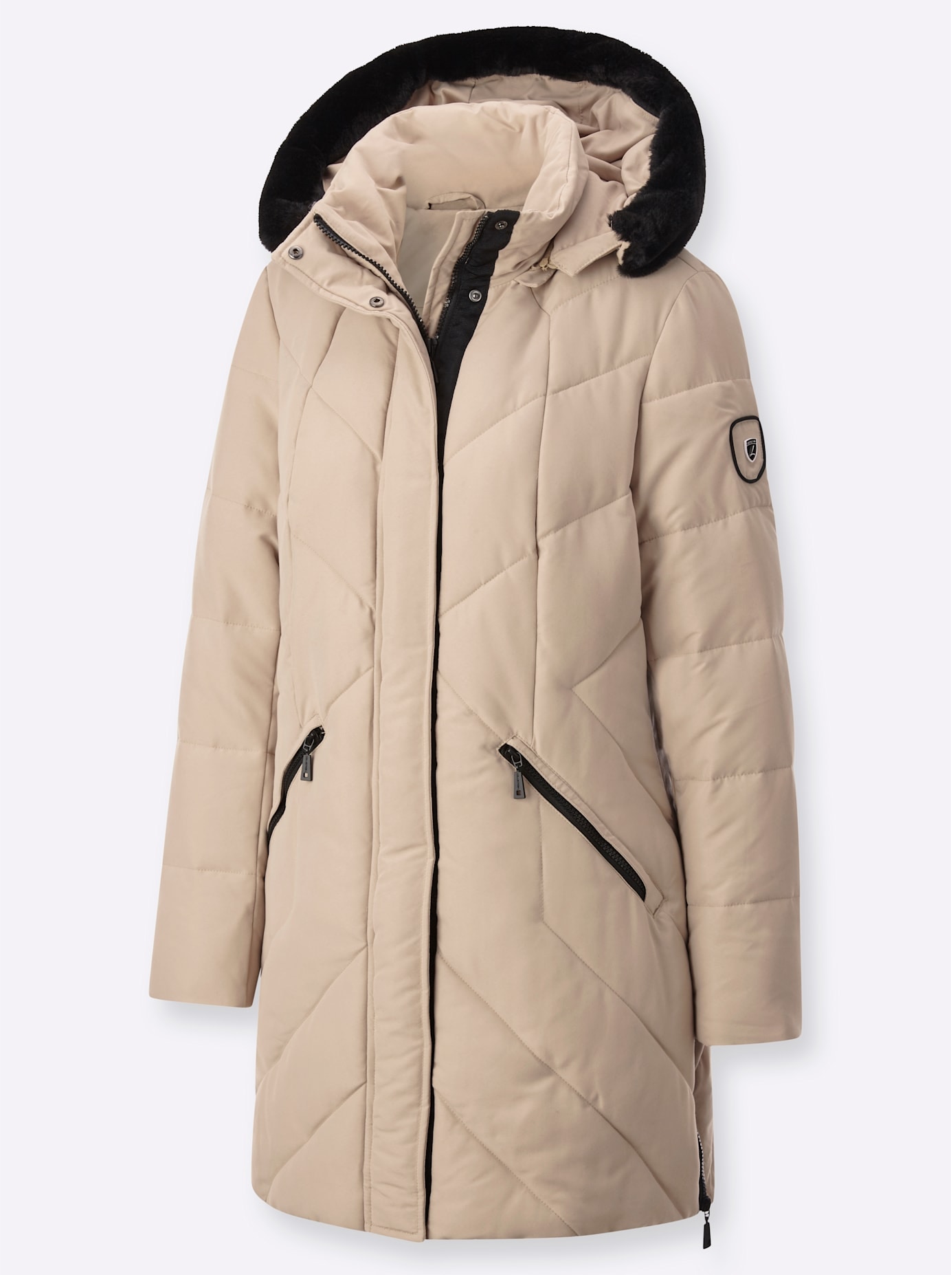 Casual Looks Steppjacke, mit Kapuze