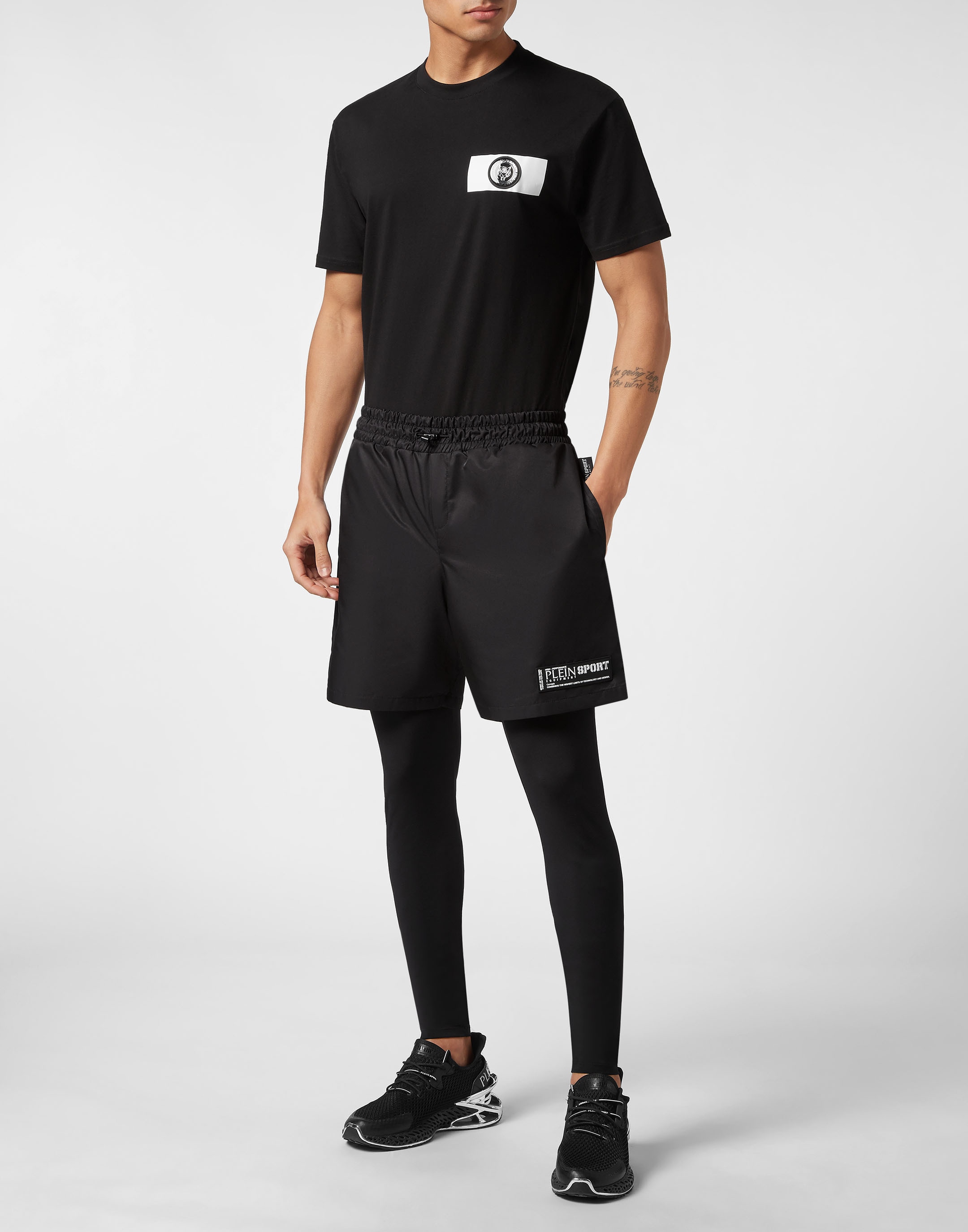 PLEIN SPORT Sporthose »2-in-1 Laufhose«