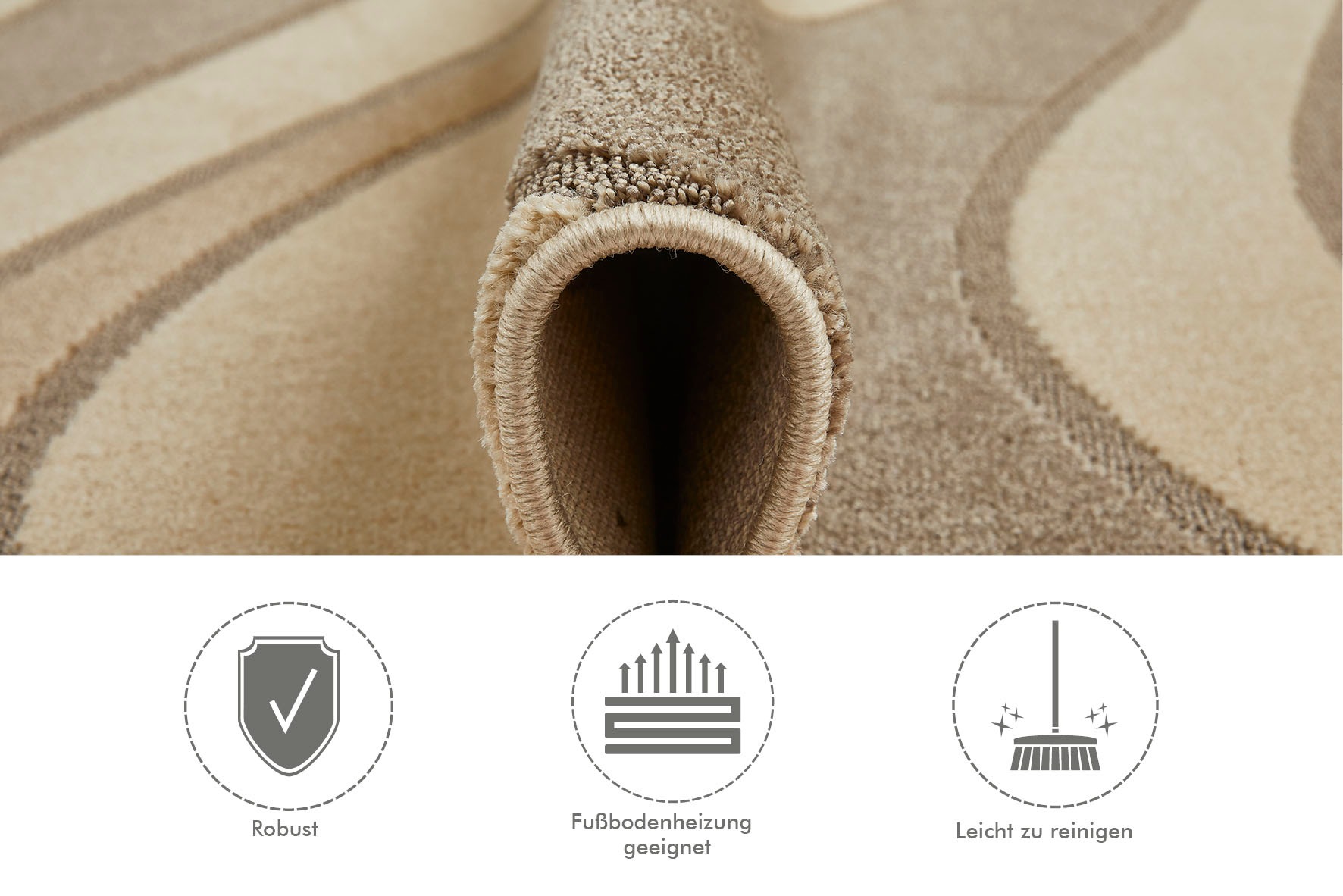 LUXOR living Teppich »Lagerräumung«, rechteckig, Sonderposten, moderne Designs, verschiedene Qualitäten & Höhen