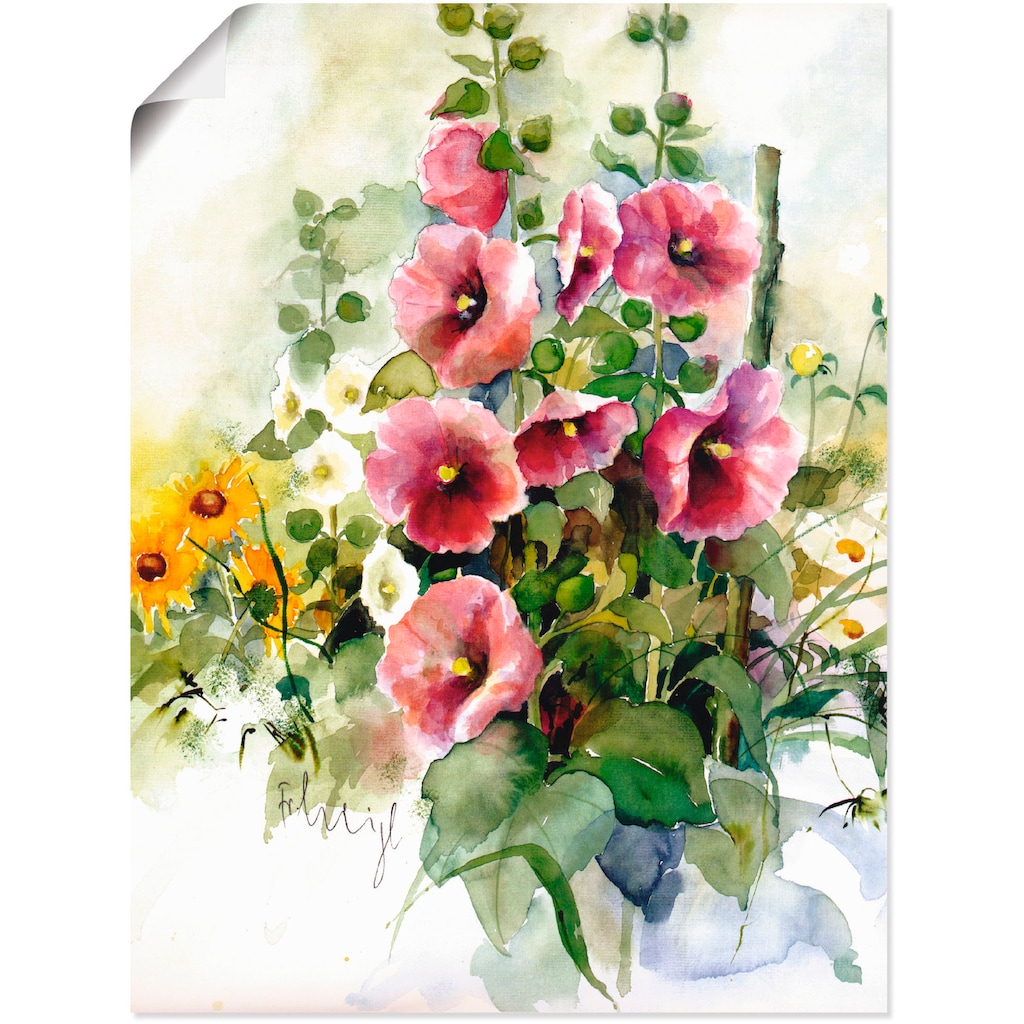 Artland Wandbild »Blumen Zusammenstellung I«, Blumen, (1 St.)