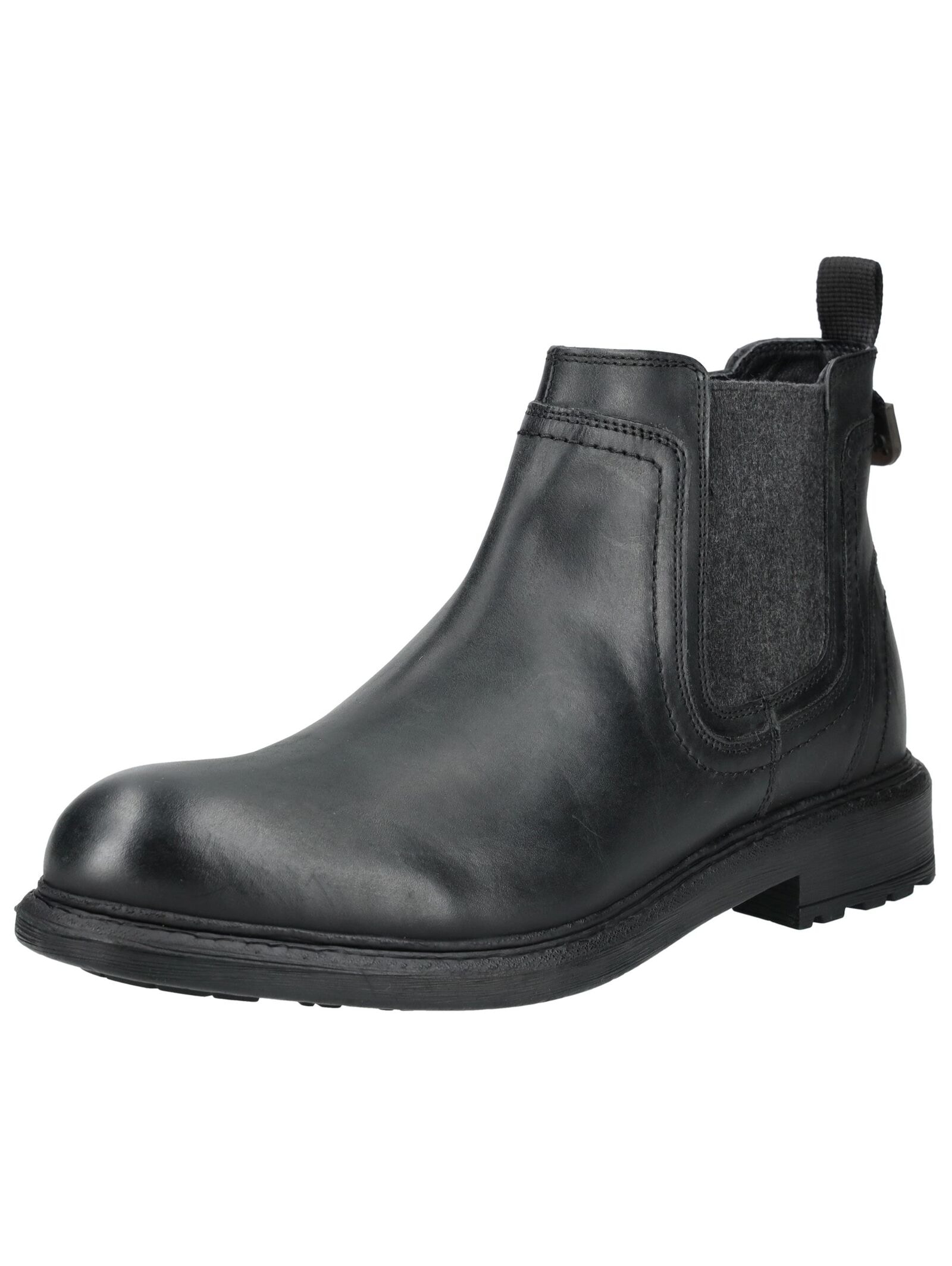 Jeep Stiefelette "Jeep Stiefelette Leder/Textil" günstig online kaufen