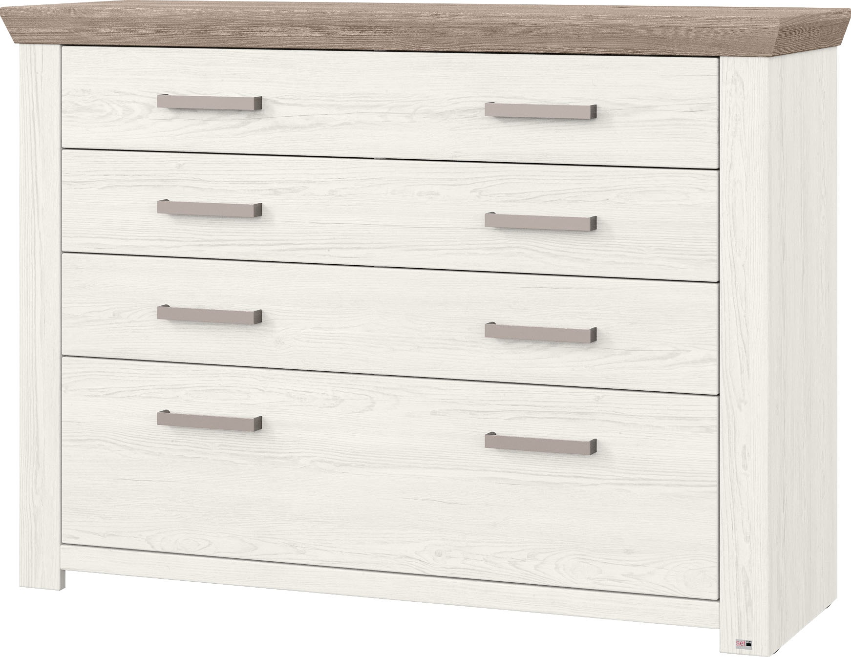 set one by Musterring Kommode "York Schlafen", (1 St.), 8 Schubkästen an 4 günstig online kaufen