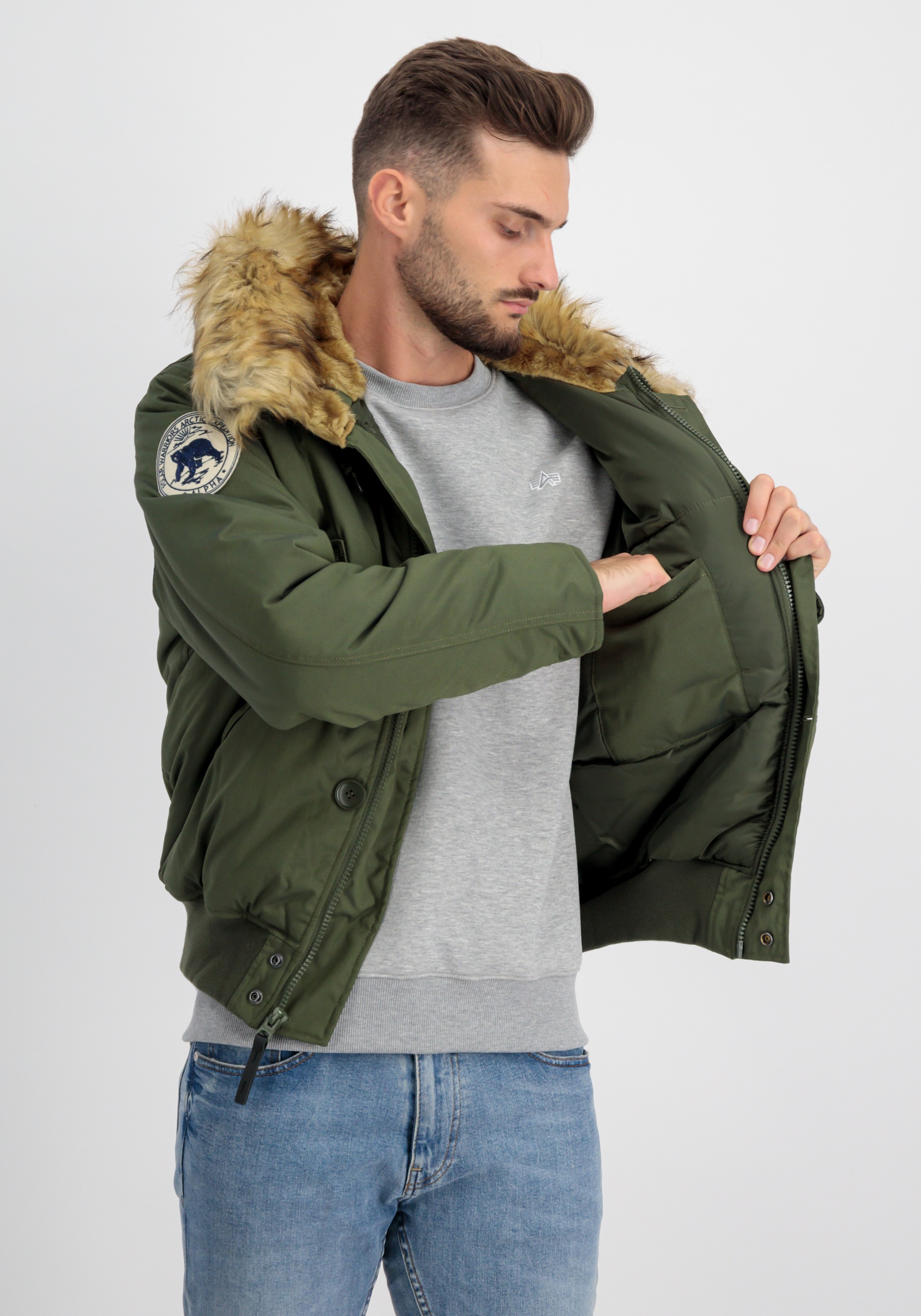 Alpha Industries Winterjacke »Alpha Industries Men - Cold Weather Jackets Polar Jacket SV«