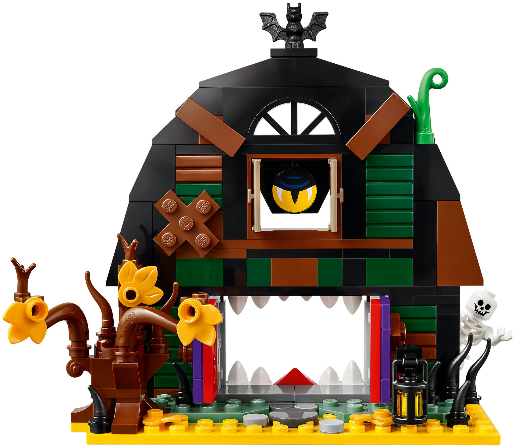 LEGO® Konstruktionsspielsteine »Halloween-Scheune (40721), LEGO Iconic« Made in Europe