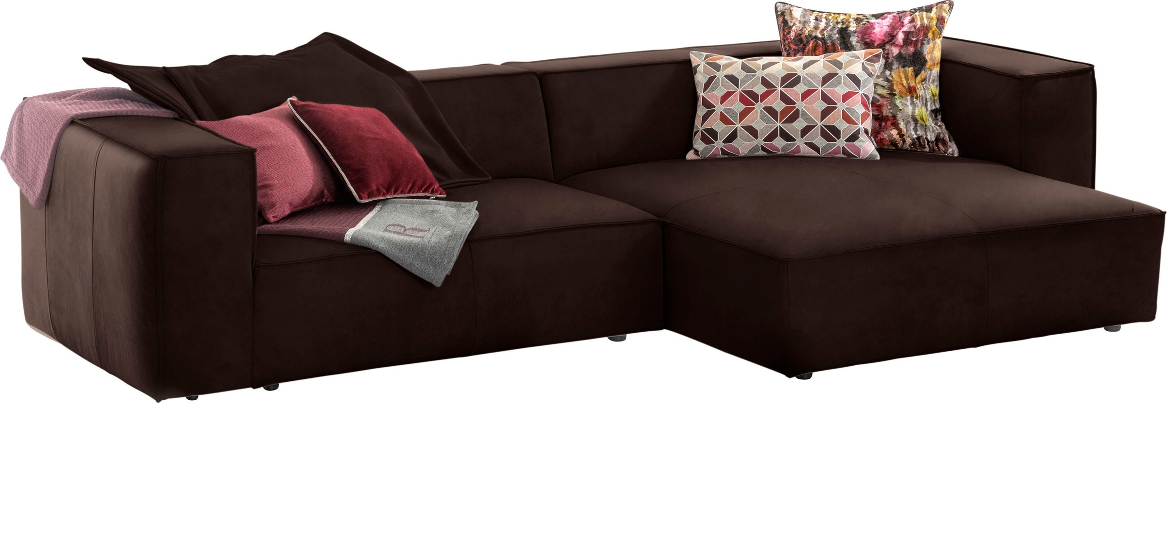 W.SCHILLIG Ecksofa "around-the-block, modern und elegant, bequem, L-Form", günstig online kaufen