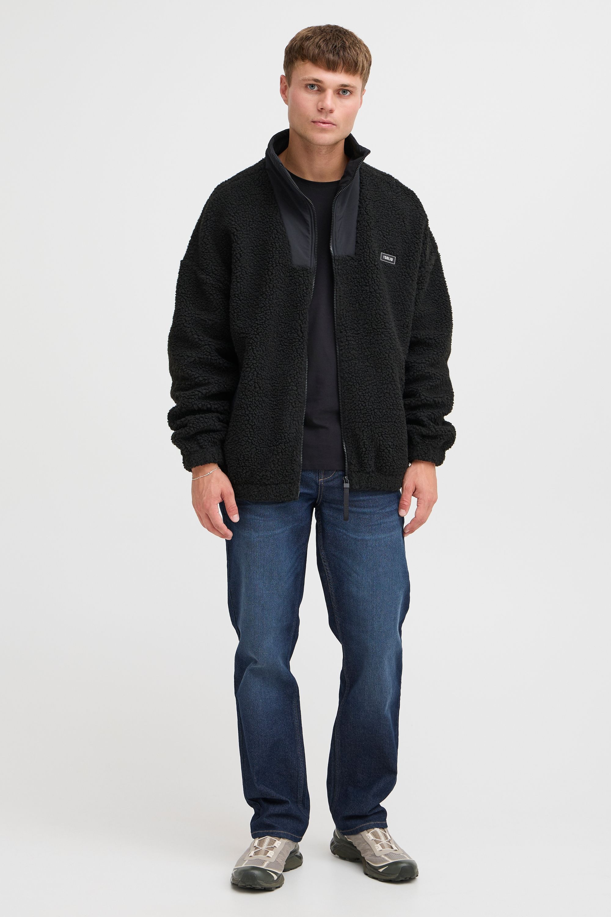 !Solid Fellimitatjacke »Fellimitatjacke SDMARKCOM«