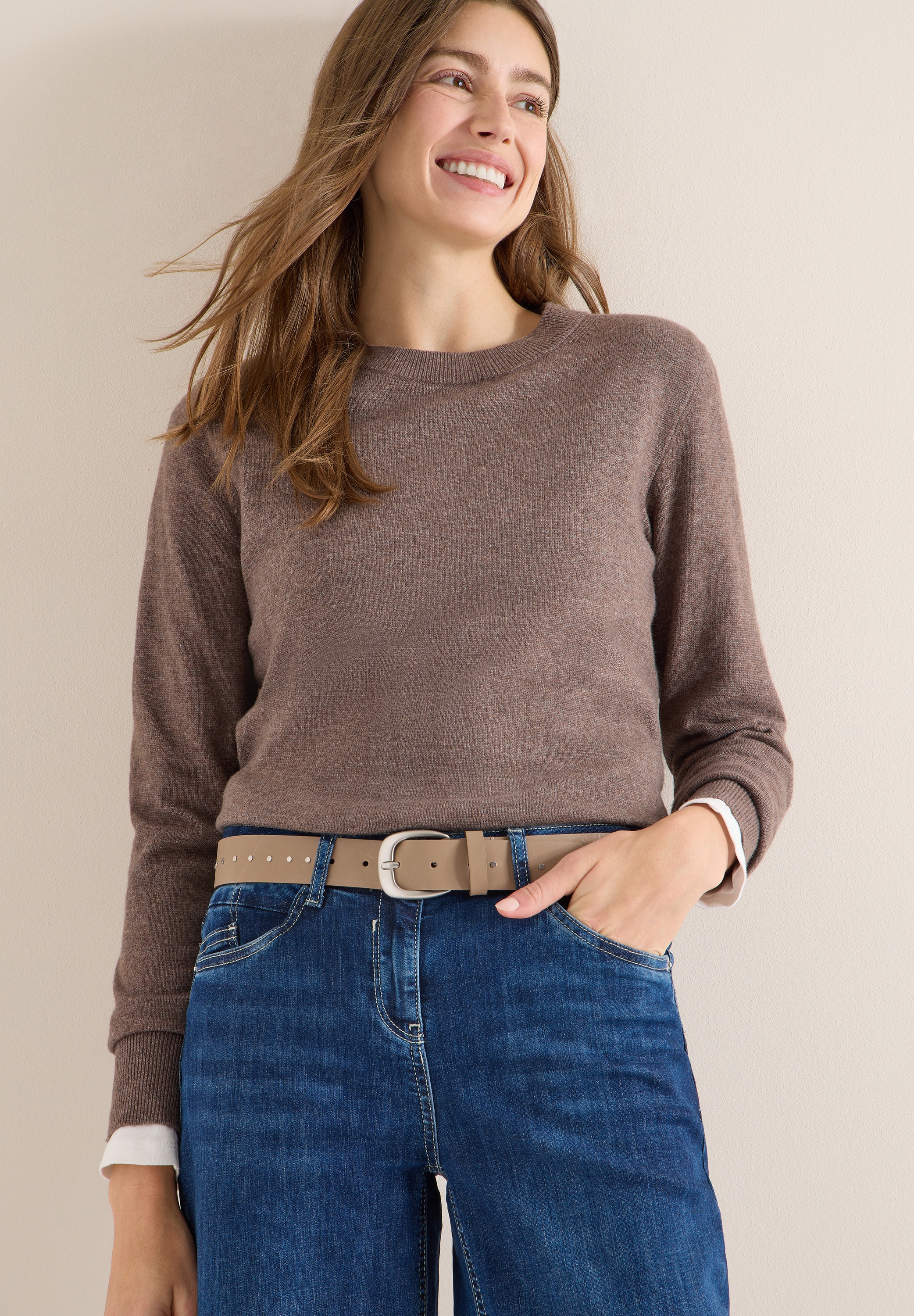 Cecil Ledergürtel mit Nieten