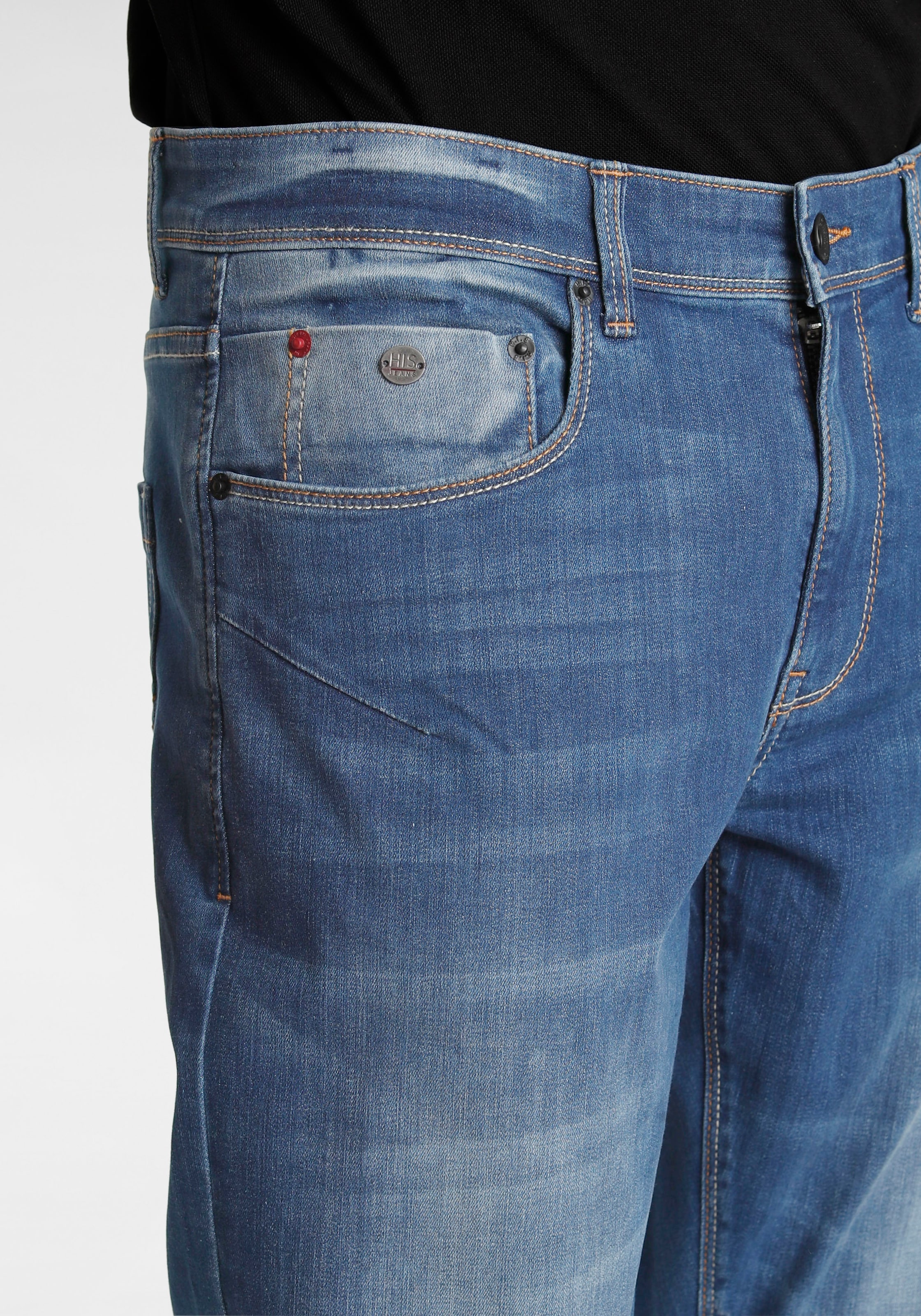 H.I.S Comfort-fit-Jeans »ANTIN«, Ökologische, wassersparende Produktion durch Ozon Wash