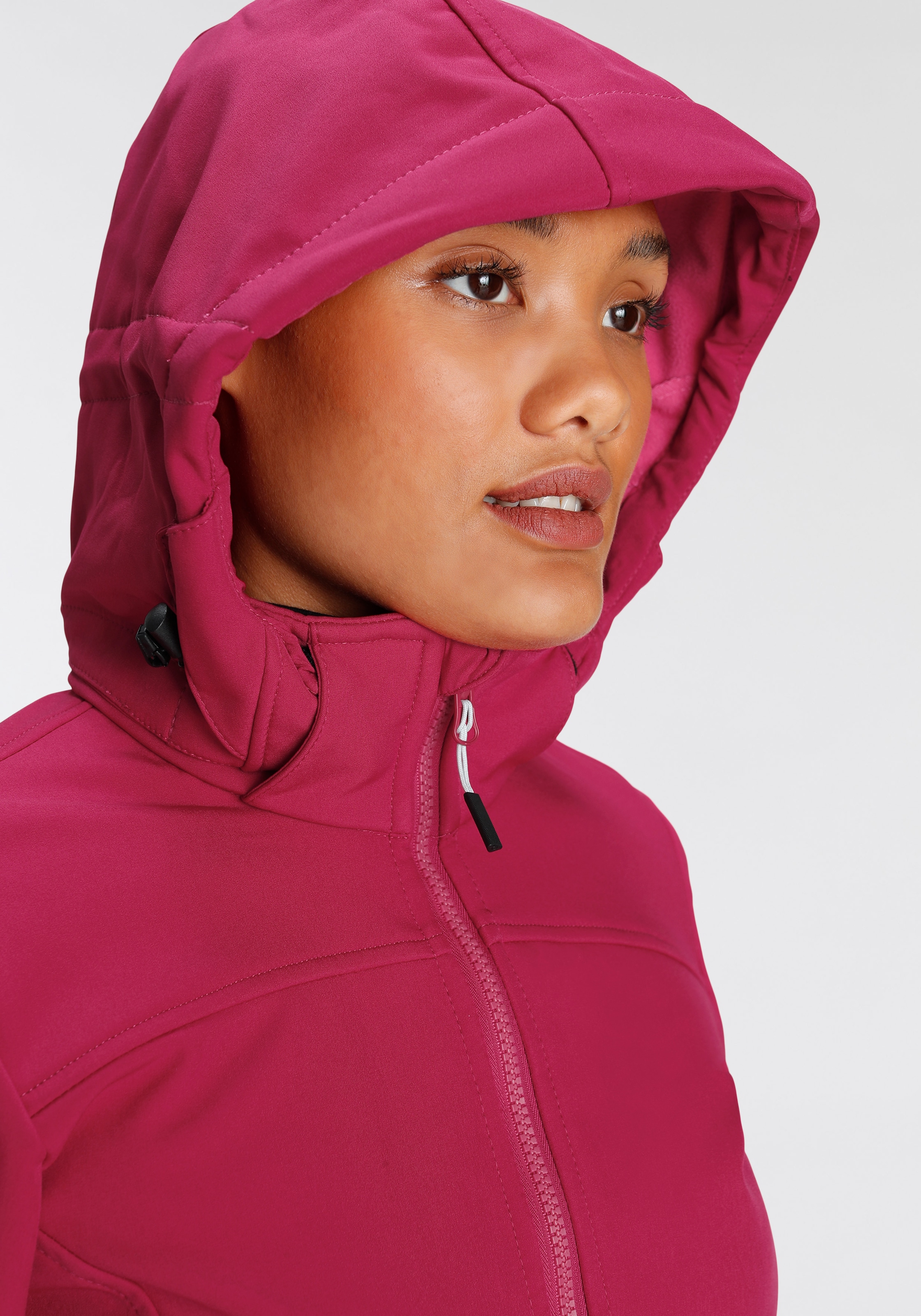 Mammut Ultimate V So Softshelljacke mit Kapuze Damen : : Sport &  Freizeit