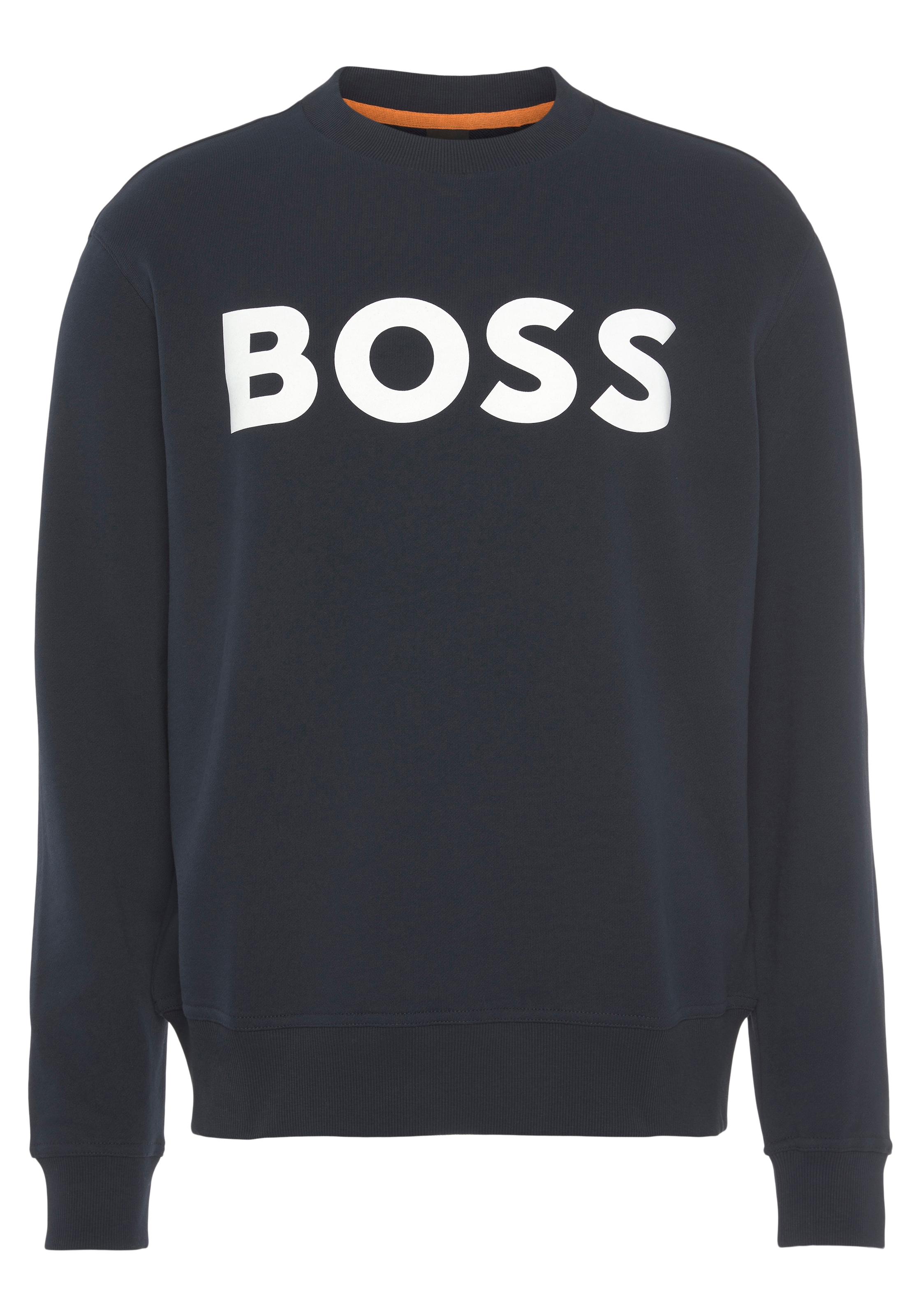BOSS ORANGE Sweatshirt »WeBasicCrew«, mit | BAUR ▷ Rundhalsausschnitt bestellen