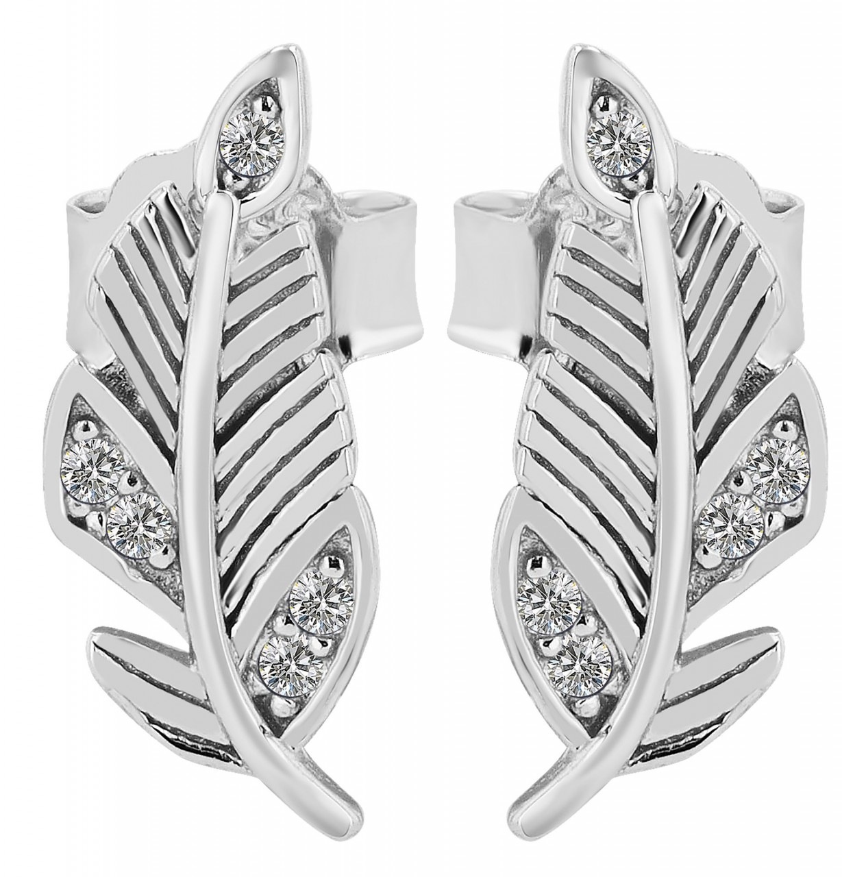 Adelia´s Paar Ohrhänger »Damen Ohrstecker aus 925 Sterling Silber«