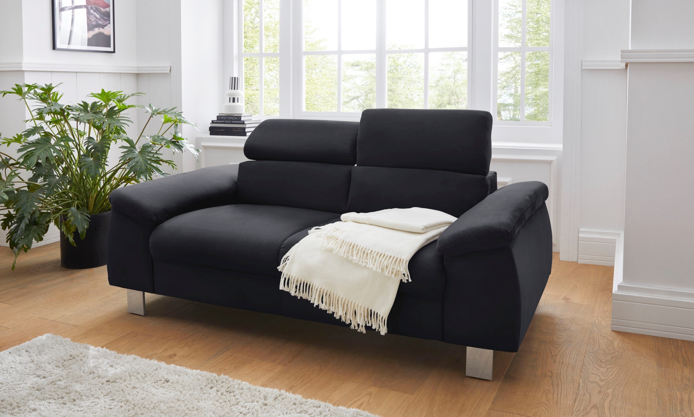 COTTA Polstergarnitur "Komaris", (Set), Set bestehend aus: 2-Sitzer mit Kop günstig online kaufen