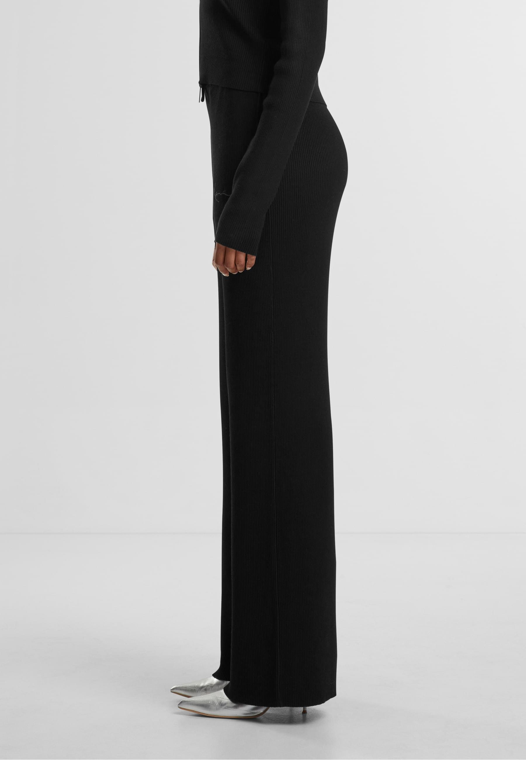 Karl Kani Jogginghose »Karl Kani Karl Kani Small Signature Knit Wide Leg Pants«, (1 tlg.)