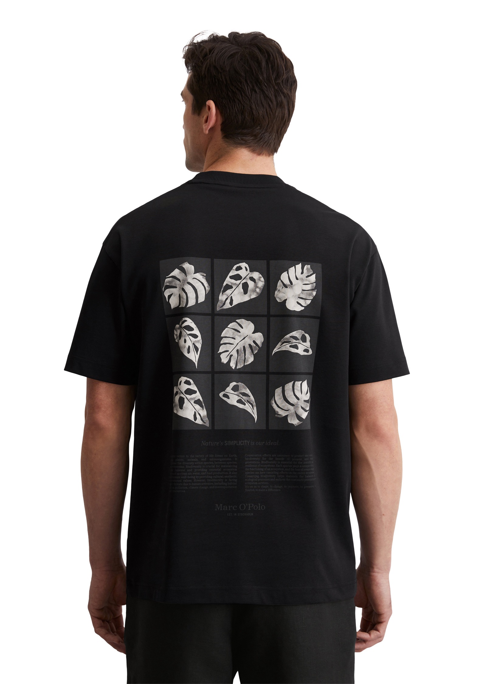 Marc O'Polo T-Shirt »mit großem Rückenprint«