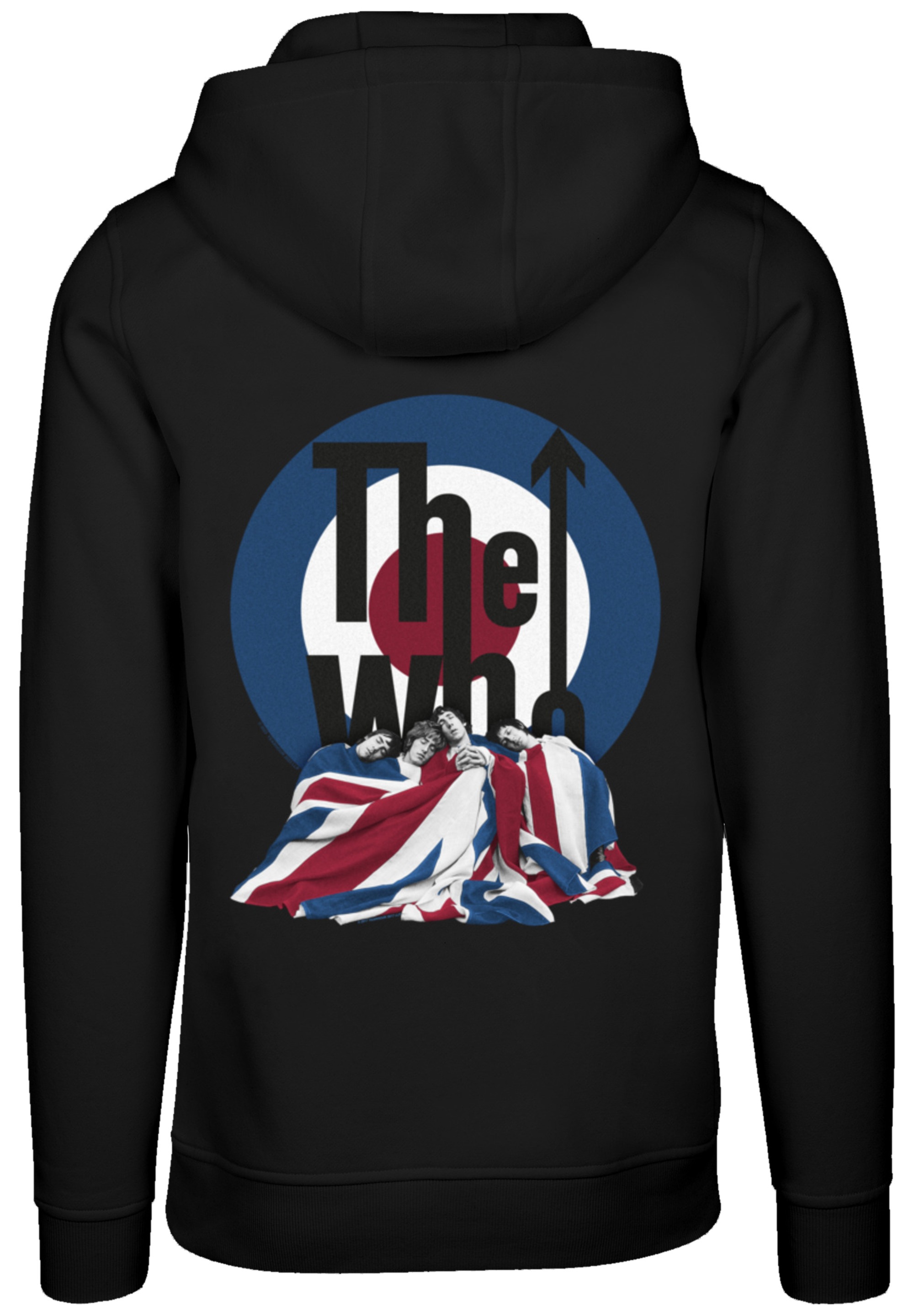 F4NT4STIC Kapuzenpullover »The Who Flag Blanket«, Premium Qualität