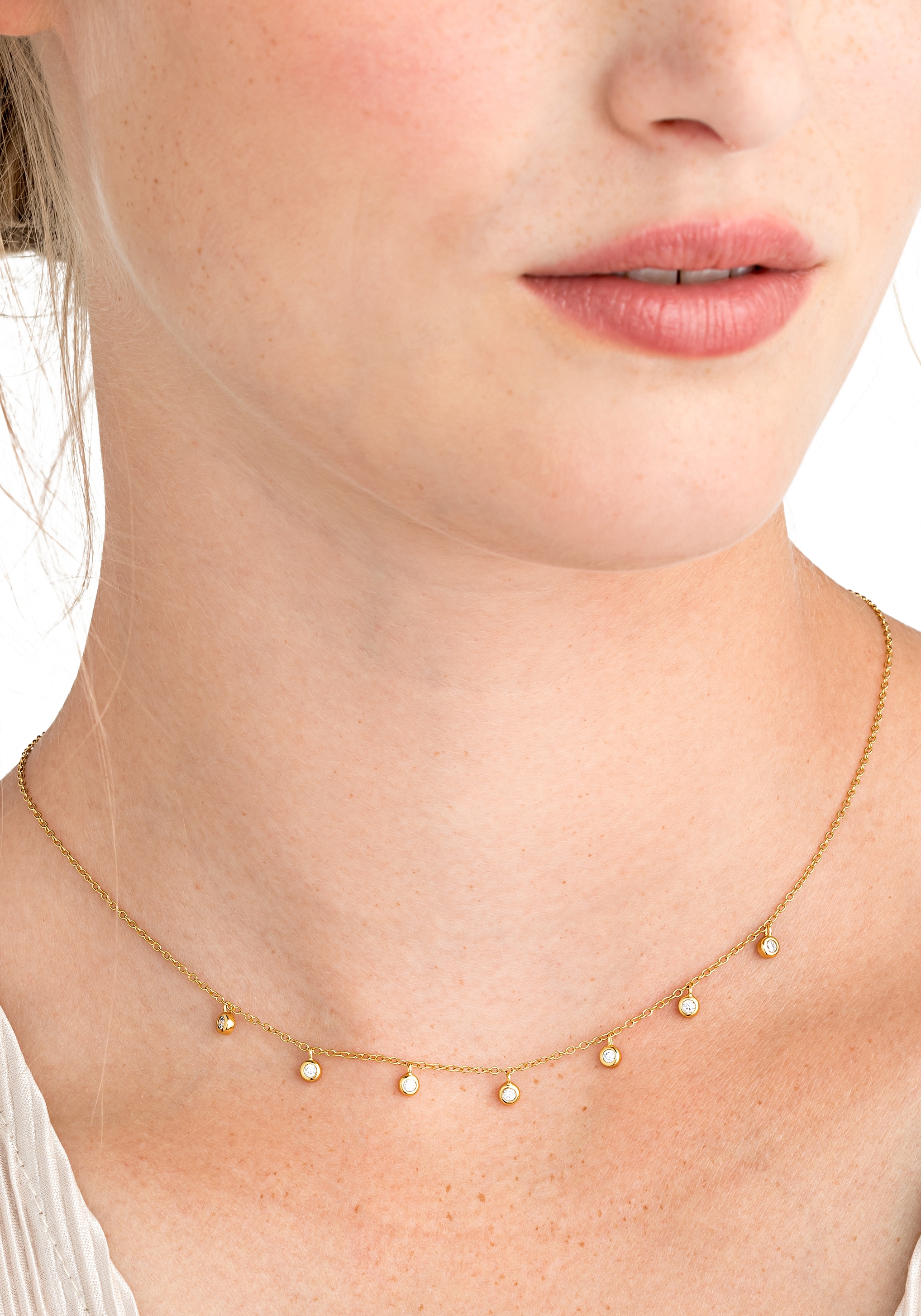 Noelani Kette mit Anhänger »2031975, 2031976«, mit Zirkonia (synth.)