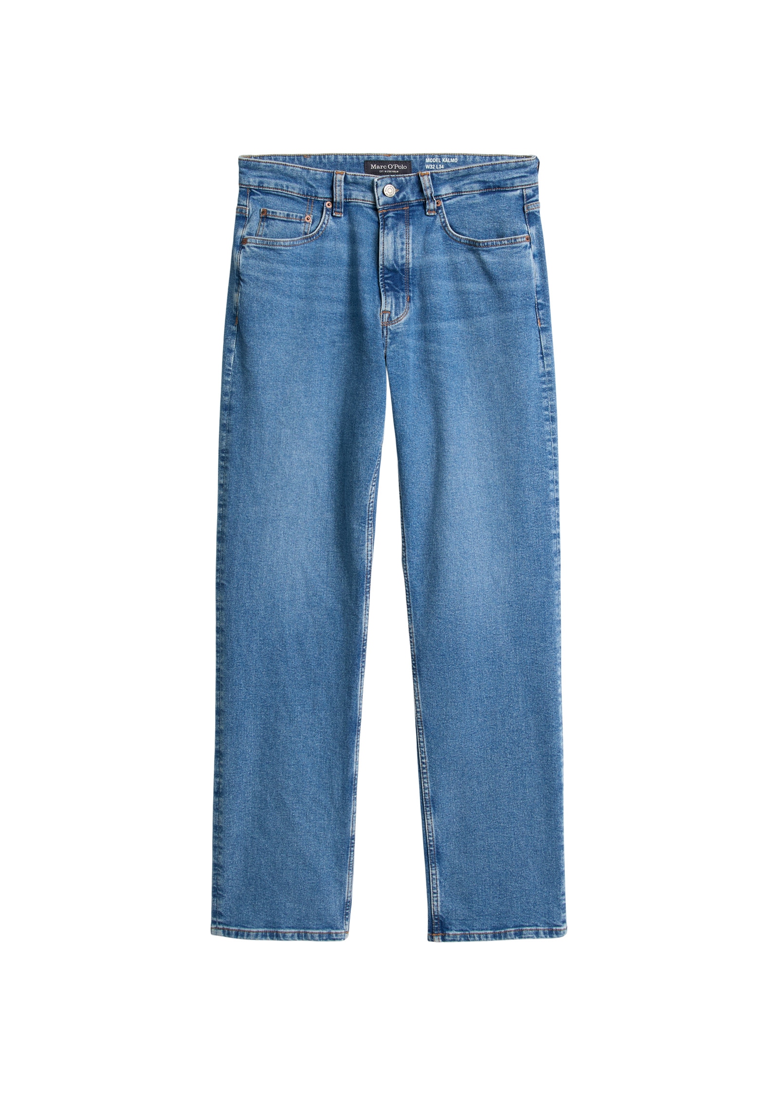Marc O'Polo Straight-Jeans »aus Bio-Baumwoll-Mix«