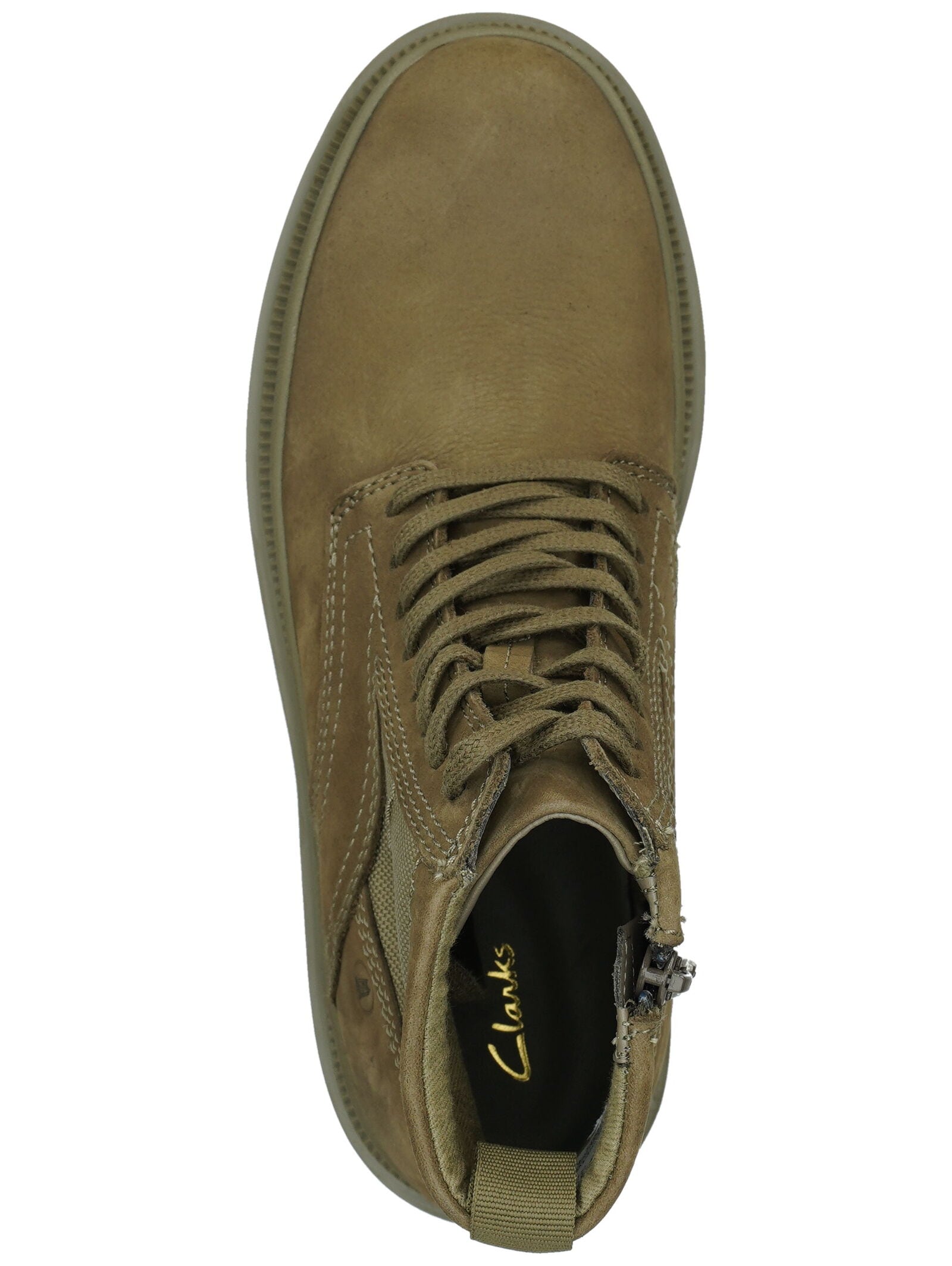 Clarks Schnürstiefelette »Clarks Stiefelette Leder/Textil«