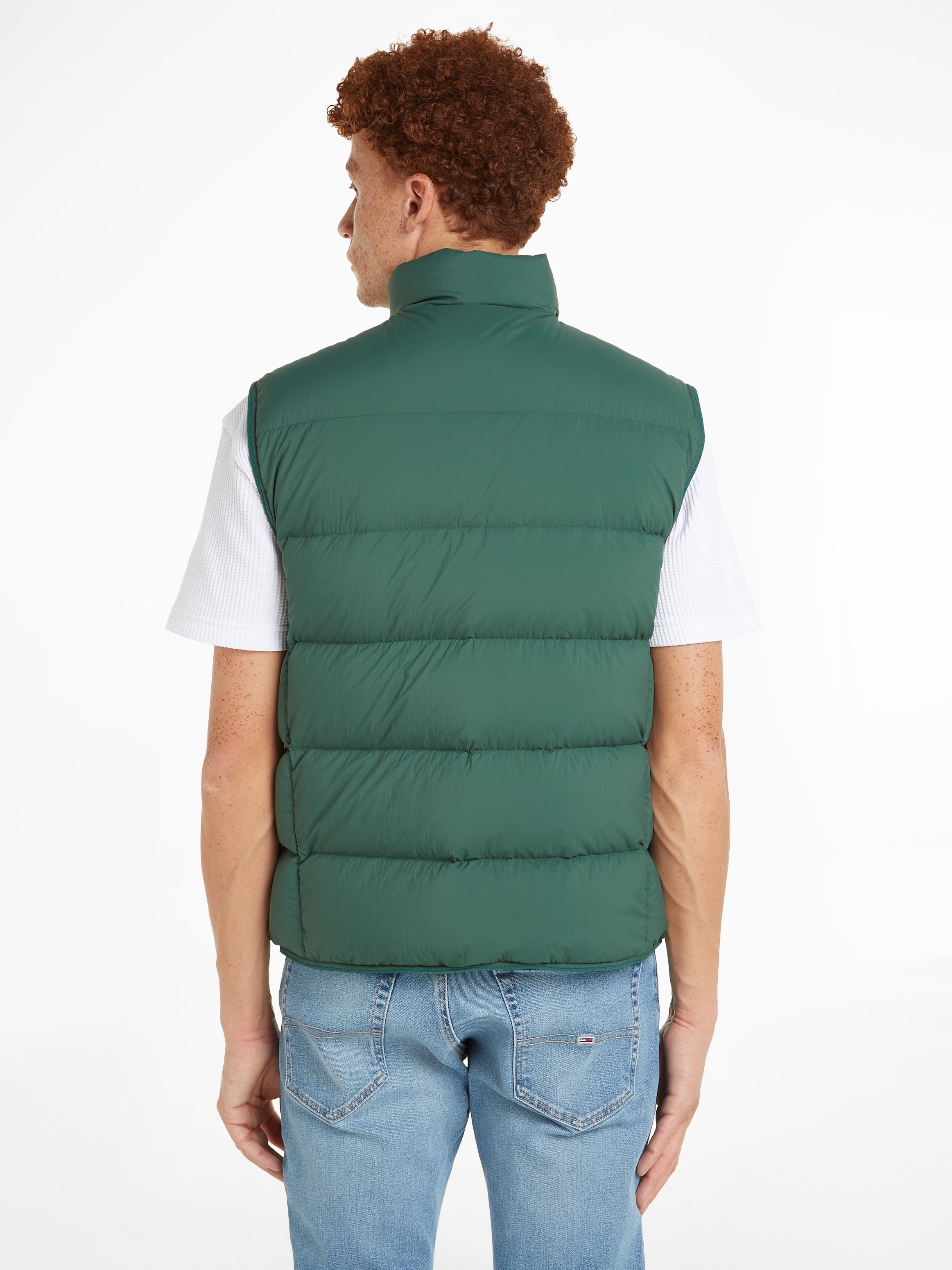 Tommy Jeans Daunenweste »TJM LIGHT DOWN VEST«, mit Stehkragen