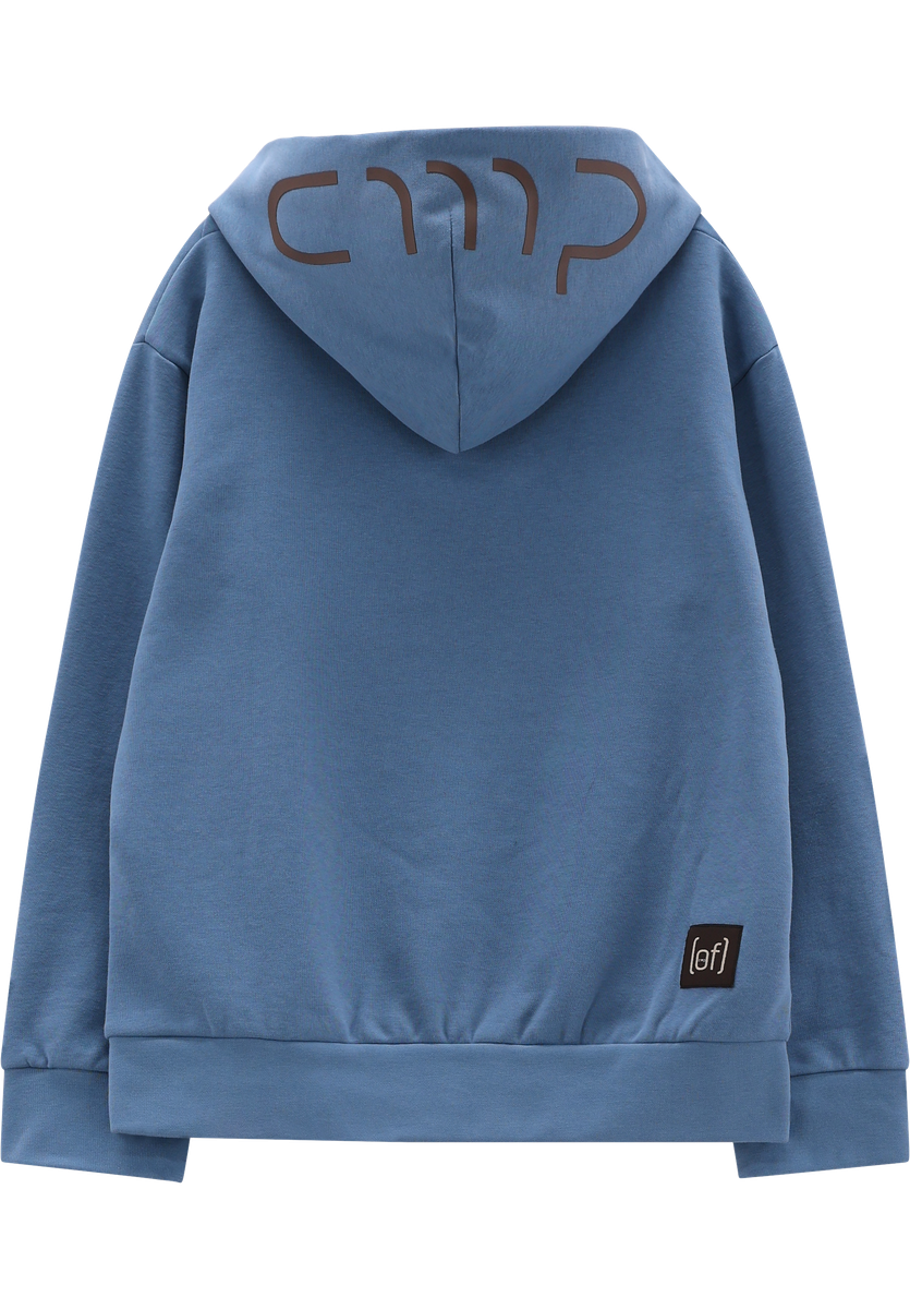CMP Kapuzenpullover »KID SWEAT FIX HOOD« Weiche Baumwollqualität, Kapuze mit Schutzfunktion,  Kängurutasche