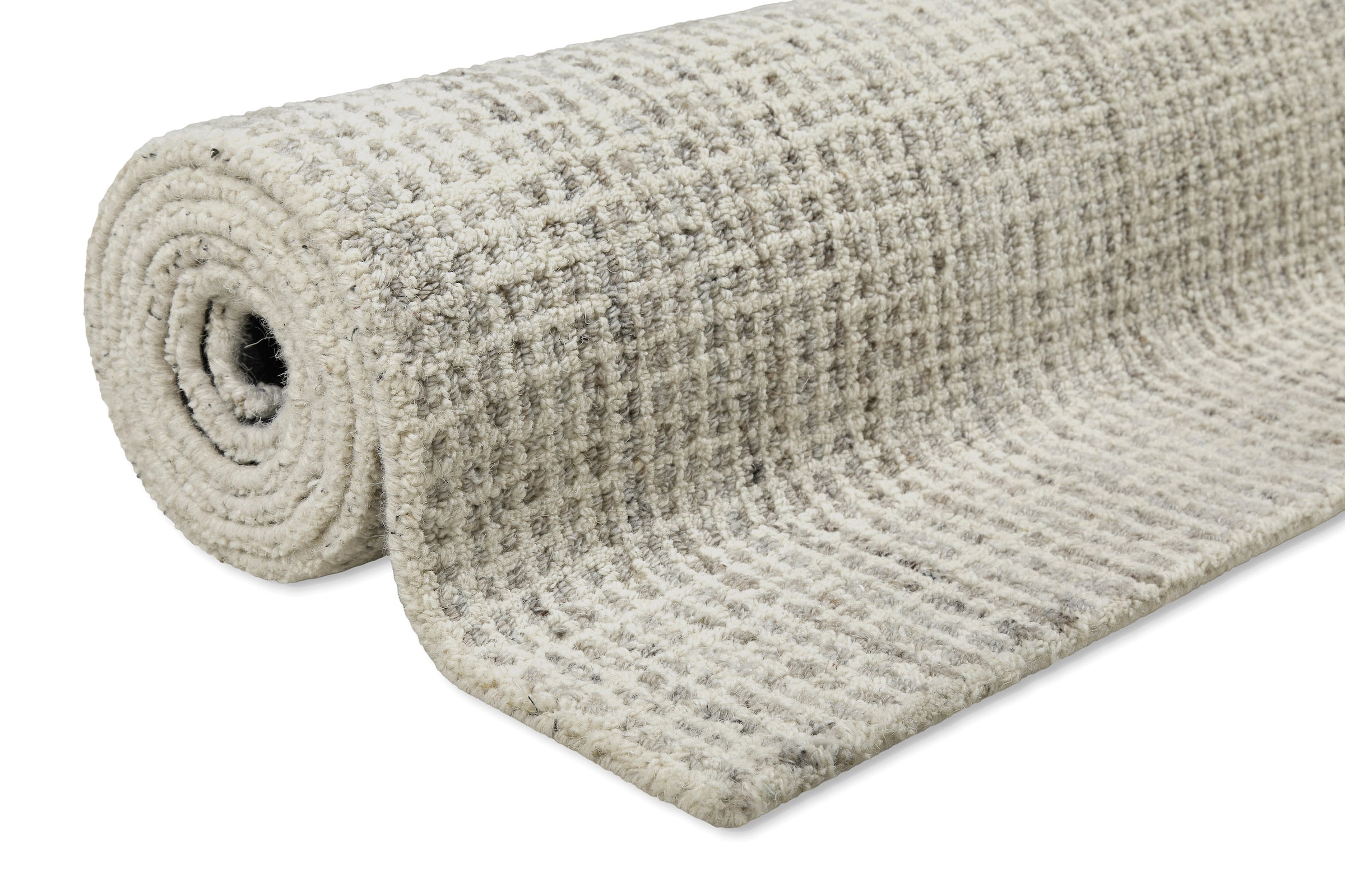 Wecon home Teppich »Hamptons FOURTEEN«, rechteckig, 10 mm Höhe, Läufer, Fasermix, Kurzflor, Wohnzimmer, Schlafzimmer, elegant, Karo