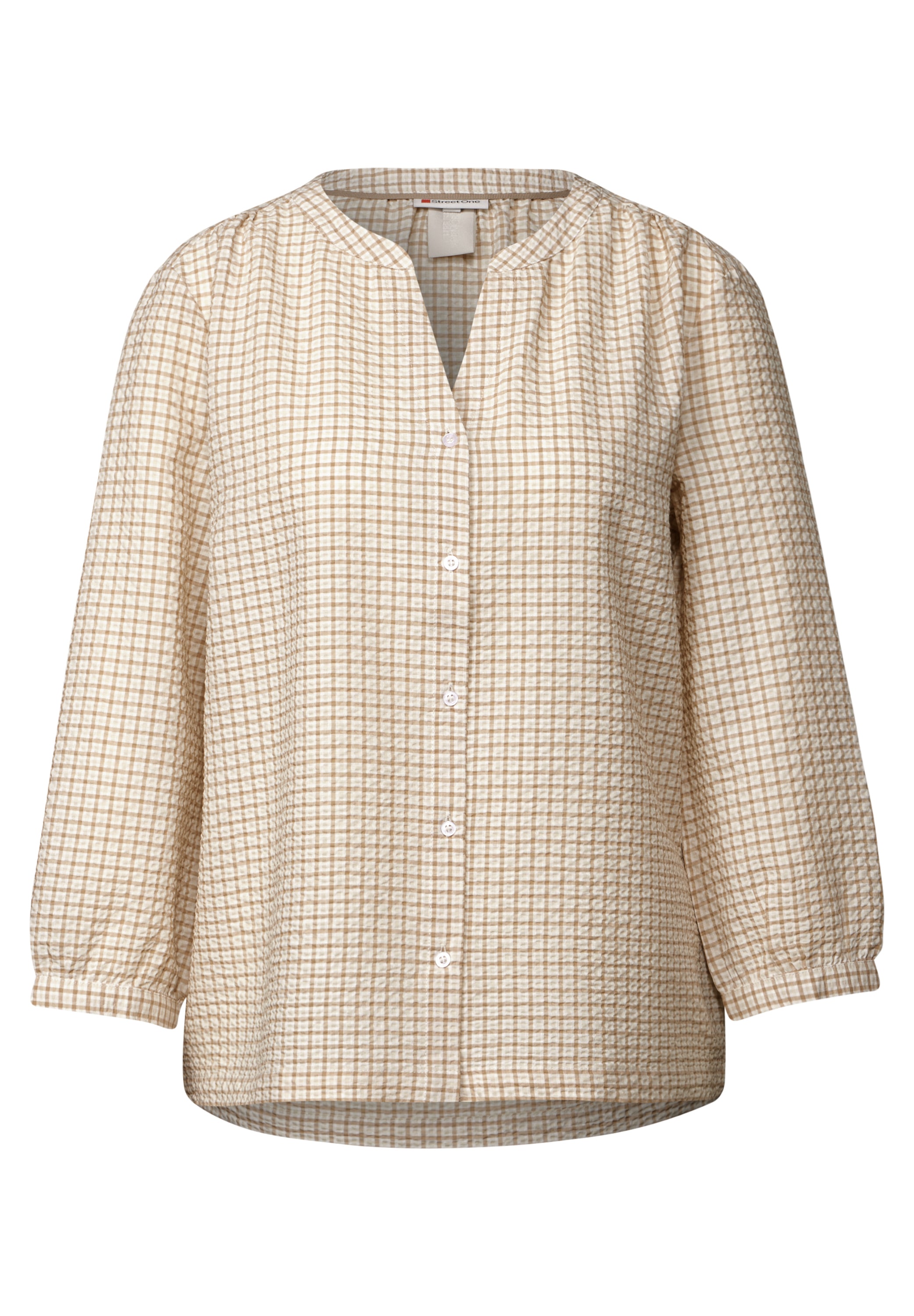 STREET ONE Klassische Bluse, mit 3/4 Ärmeln
