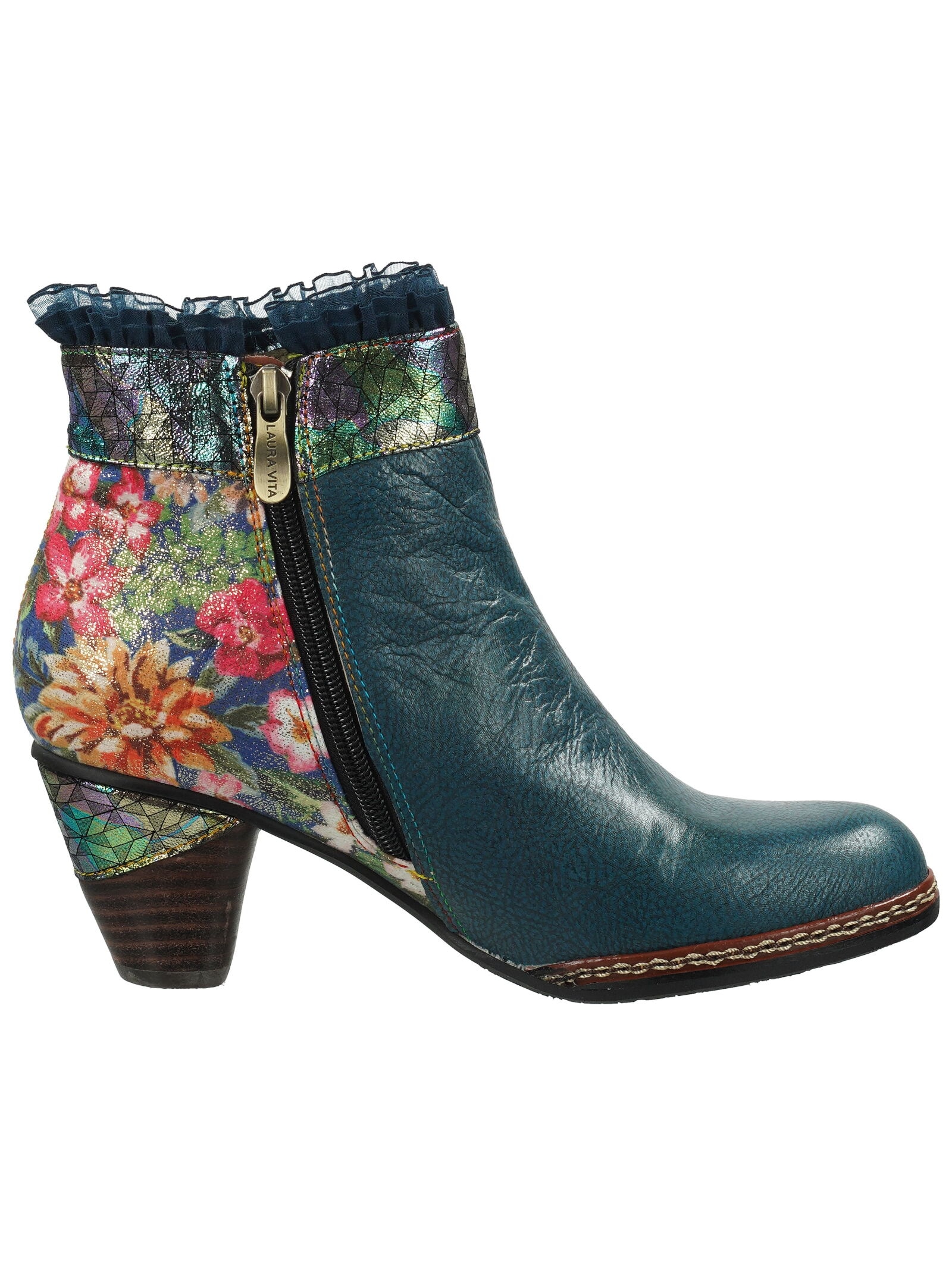 LAURA VITA Stiefelette »LAURA VITA Stiefelette Leder/Textil«