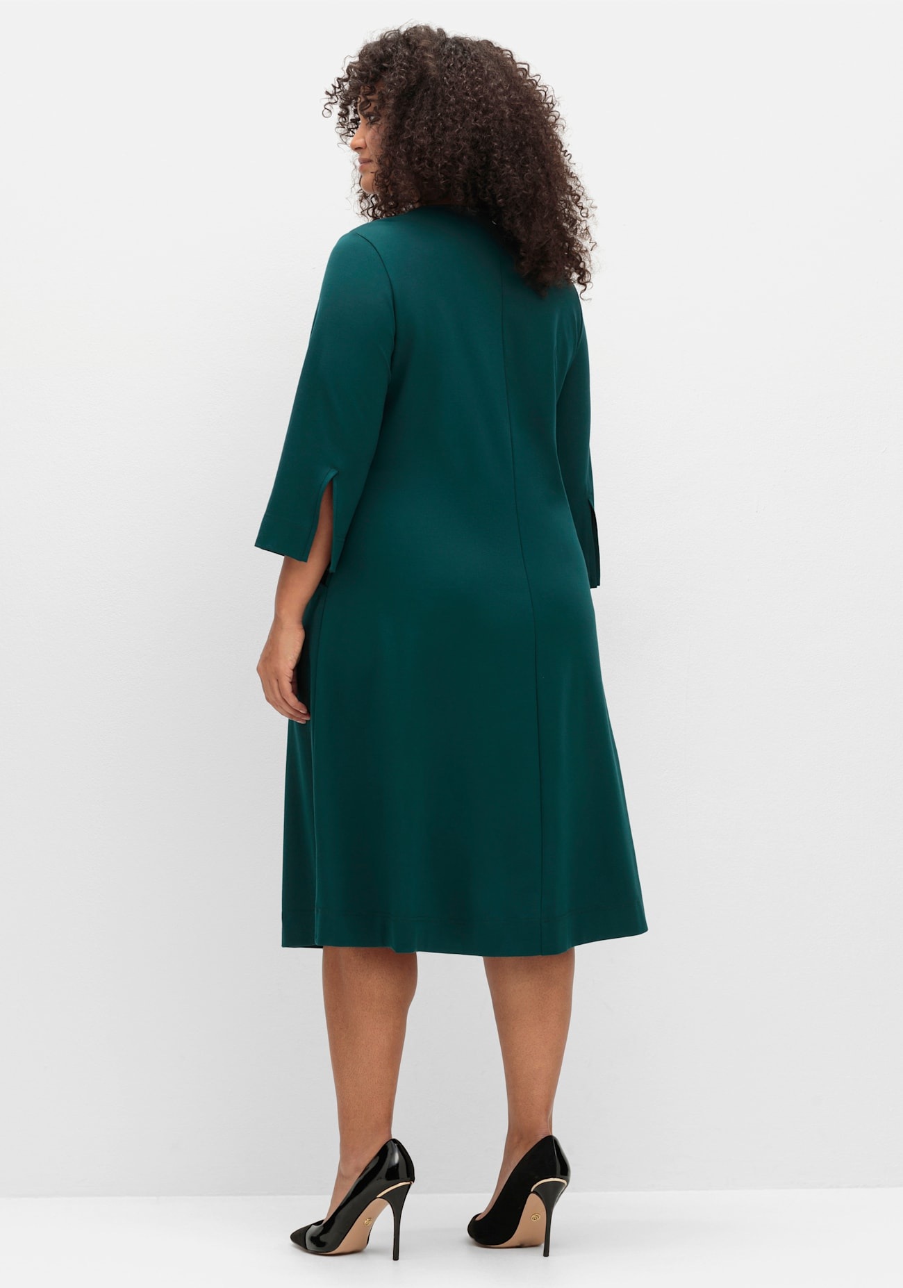 Sheego A-Linien-Kleid "Kleid" günstig online kaufen
