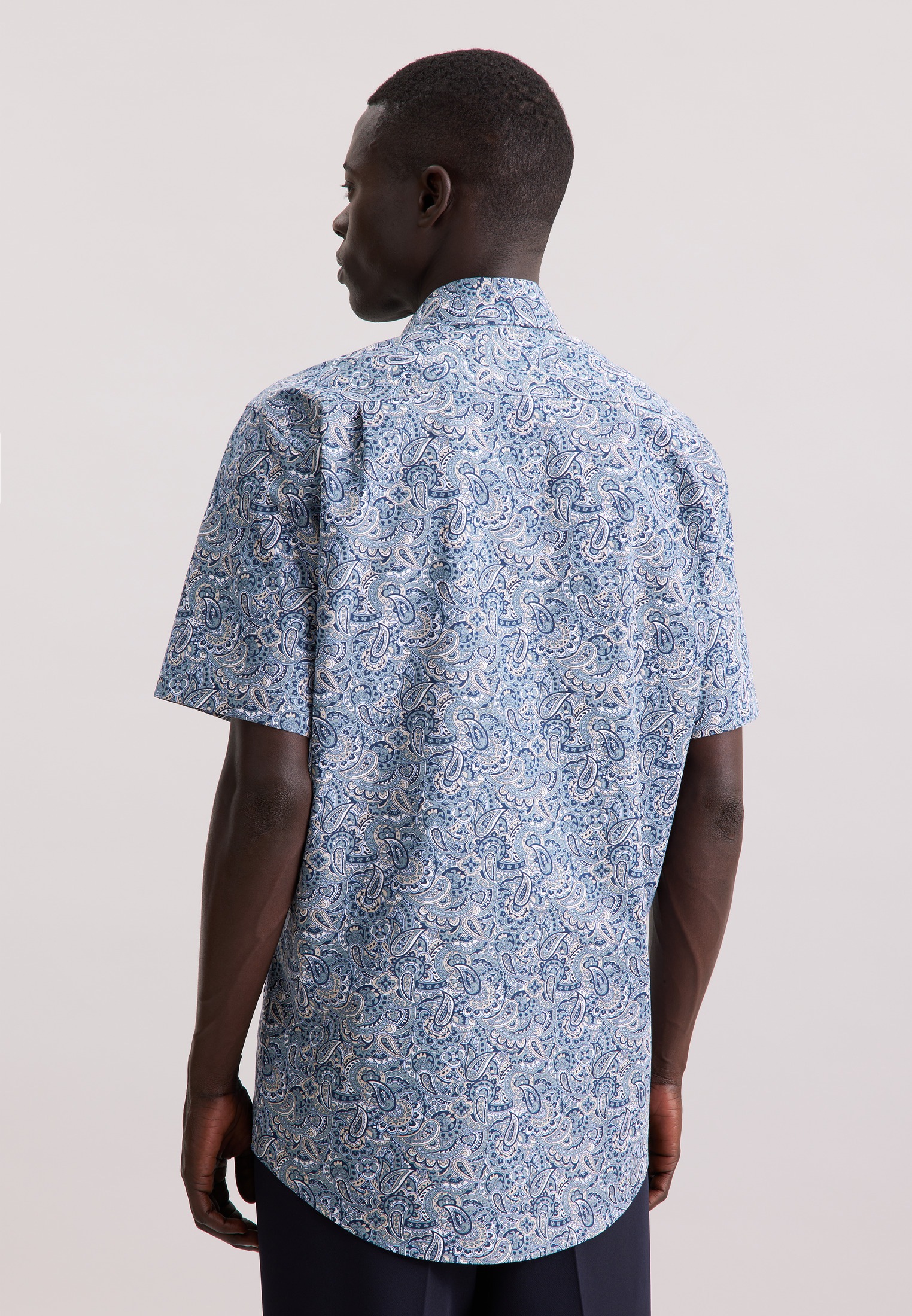 seidensticker Businesshemd "Regular" Regular 1/2 Kentkragen Druck günstig online kaufen