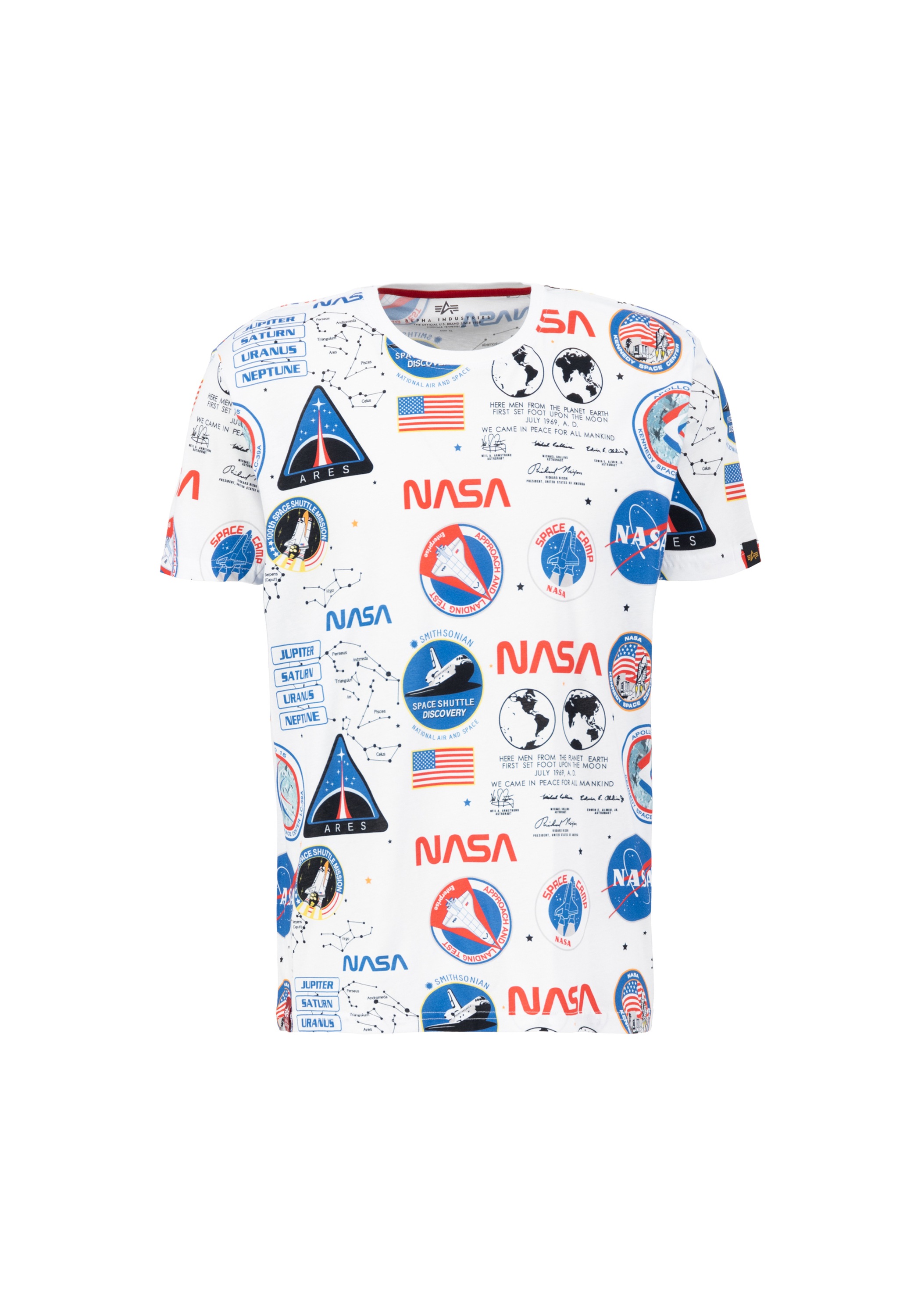 Alpha Industries T-Shirt "Alpha Industries Men - T-Shirts NASA AOP T-Shirt" günstig online kaufen