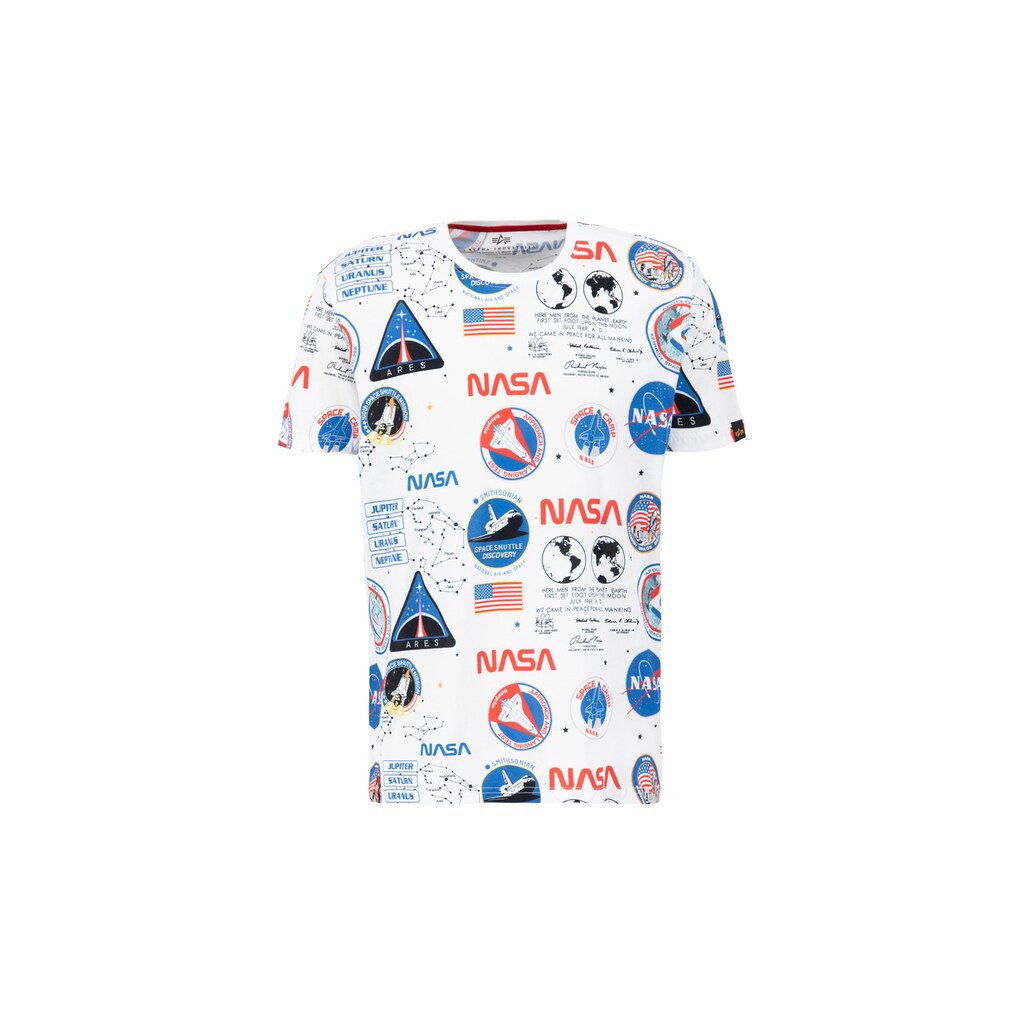 Alpha Industries T-Shirt »ALPHA INDUSTRIES Men - T-Shirts NASA AOP T-Shirt«