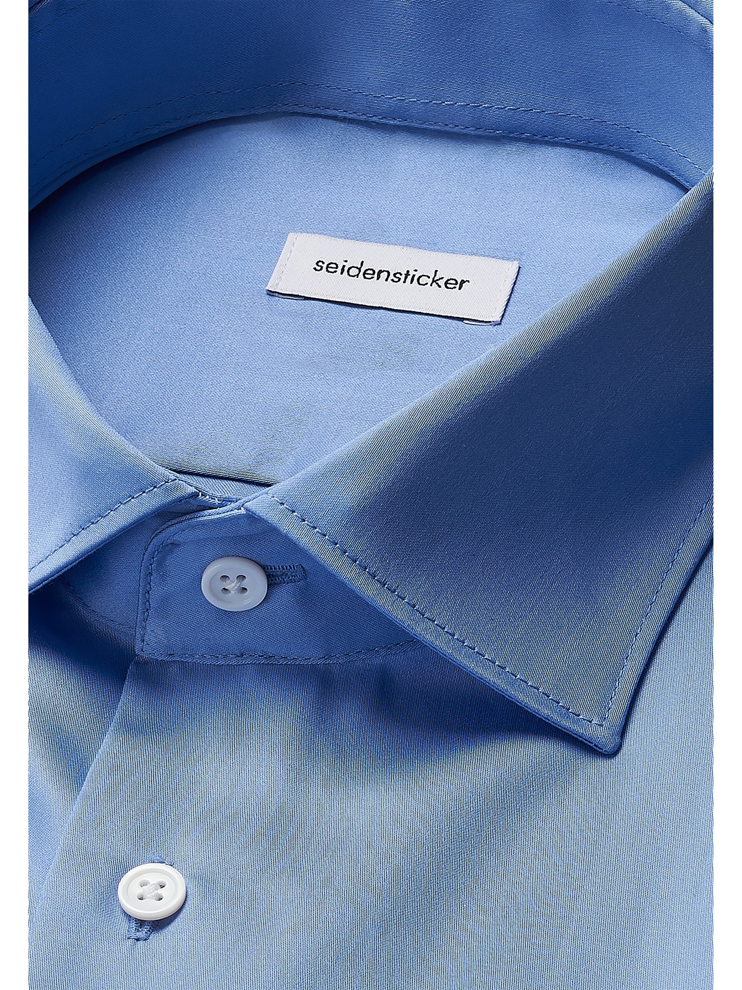 seidensticker Businesshemd »Schwarze Rose«, Slim Kentkragen Uni