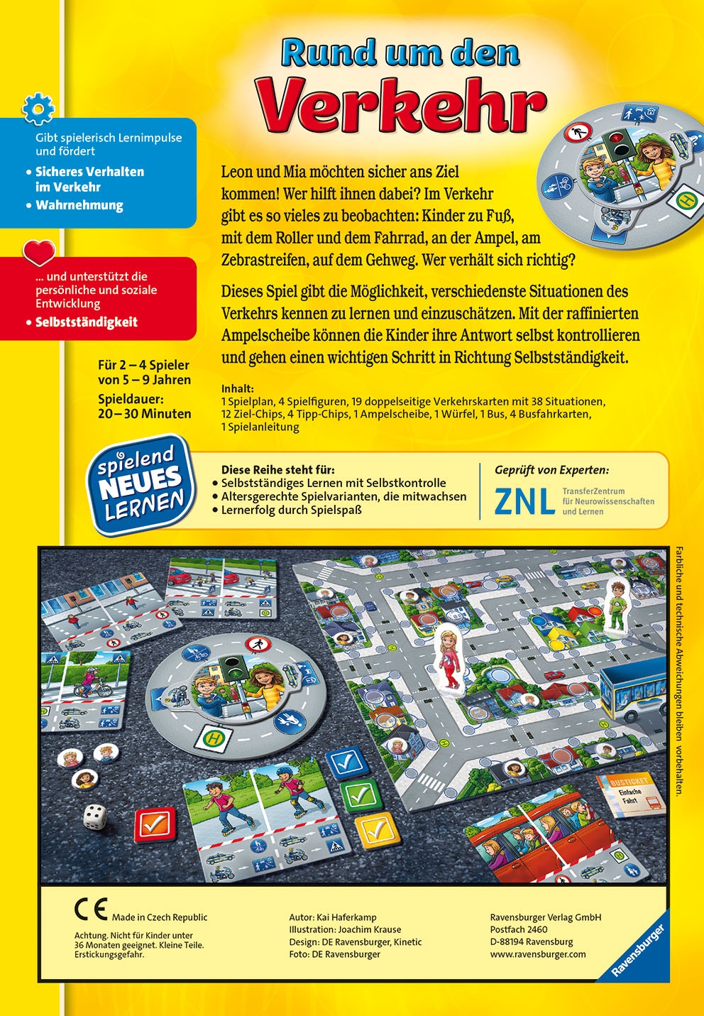 Ravensburger Spiel »Rund um den Verkehr«, FSC® - schützt Wald - weltweit; Made in Europe