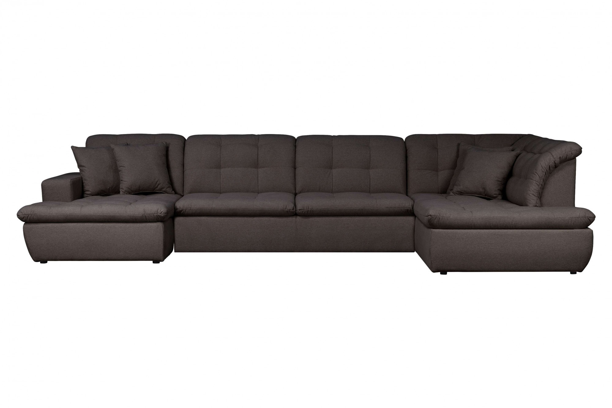 Home affaire Wohnlandschaft "BRISBANE NEU U-Form" mit feiner Steppung, Matt günstig online kaufen