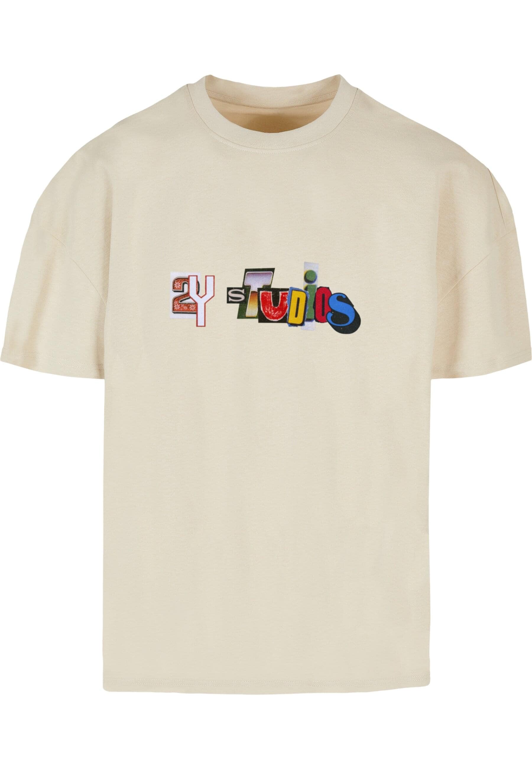 2Y Studios T-Shirt "2Y Studios RANSOM NOTE LOGO ULTRA HEAVY TEE" 1 Stk. tlg günstig online kaufen