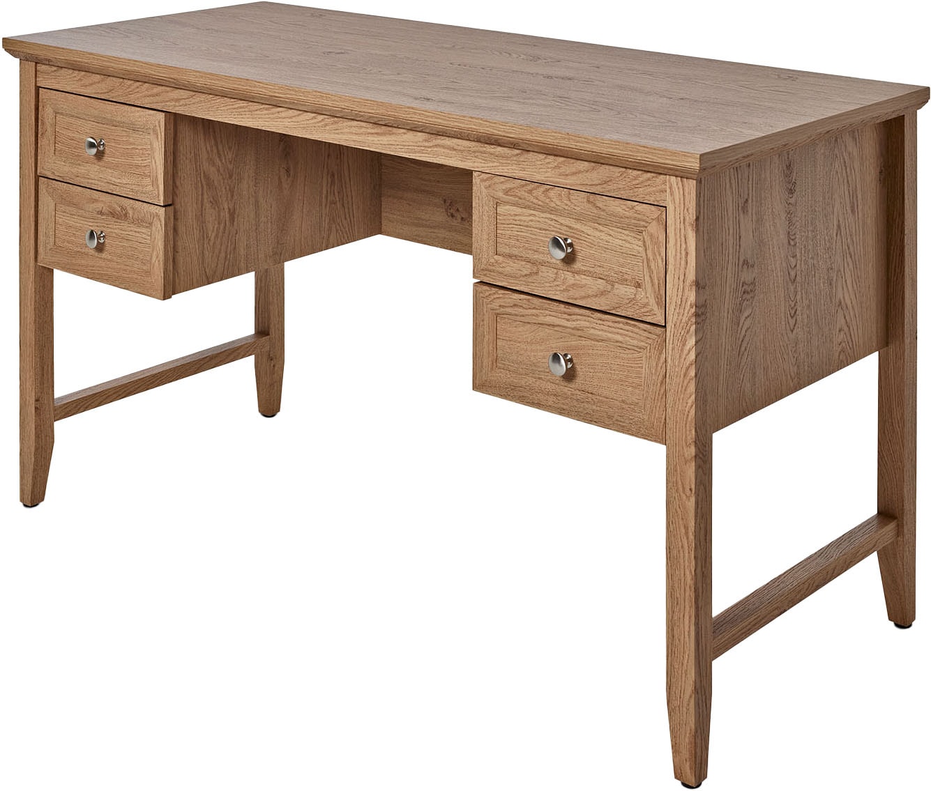 Jahnke Schreibtisch »CLASSIC D 130«, (1 St.), Schreibtisch, 4 Schubladen, Breite 130 cm