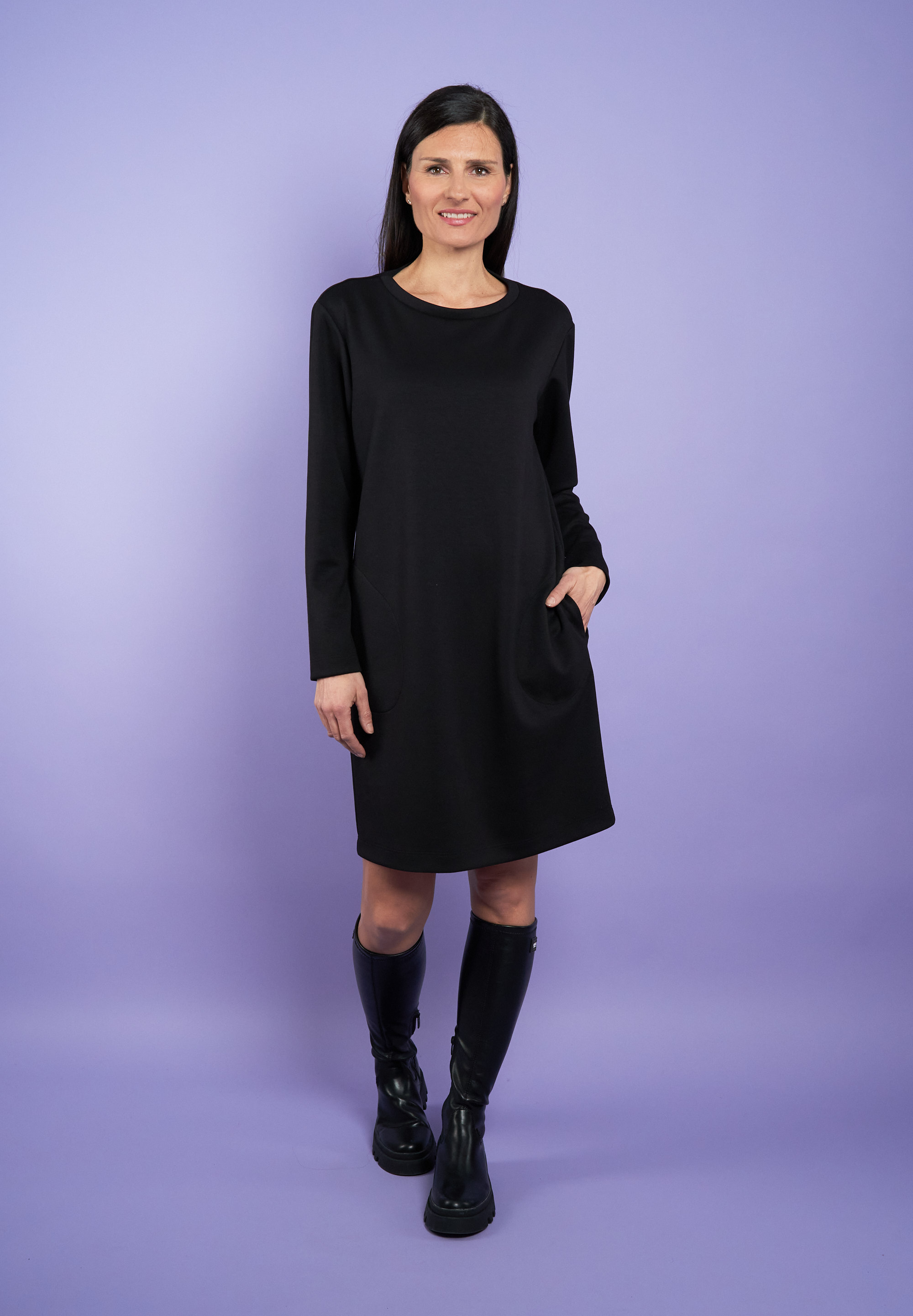 Thumbnail - Seidel Moden Sweatkleid "Exklusiv bei OTTO" Eingrifftaschen mit Eingrifftaschen und MADE IN GERMANY