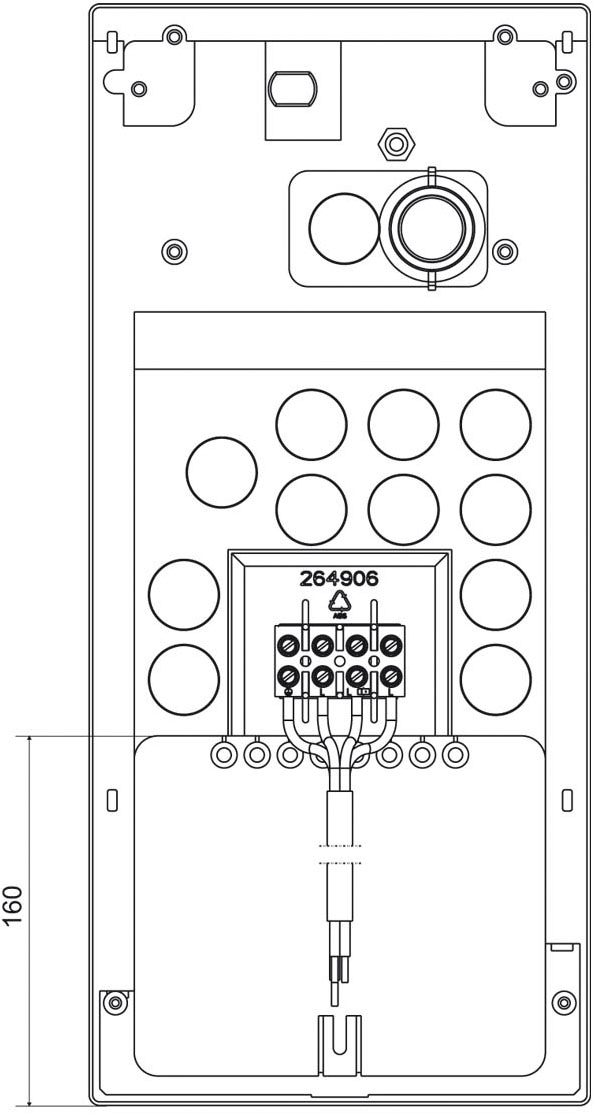 AEG Haustechnik Montage-Kit »MR 110, Montagerahmen«, für Durchlauferhitzer
