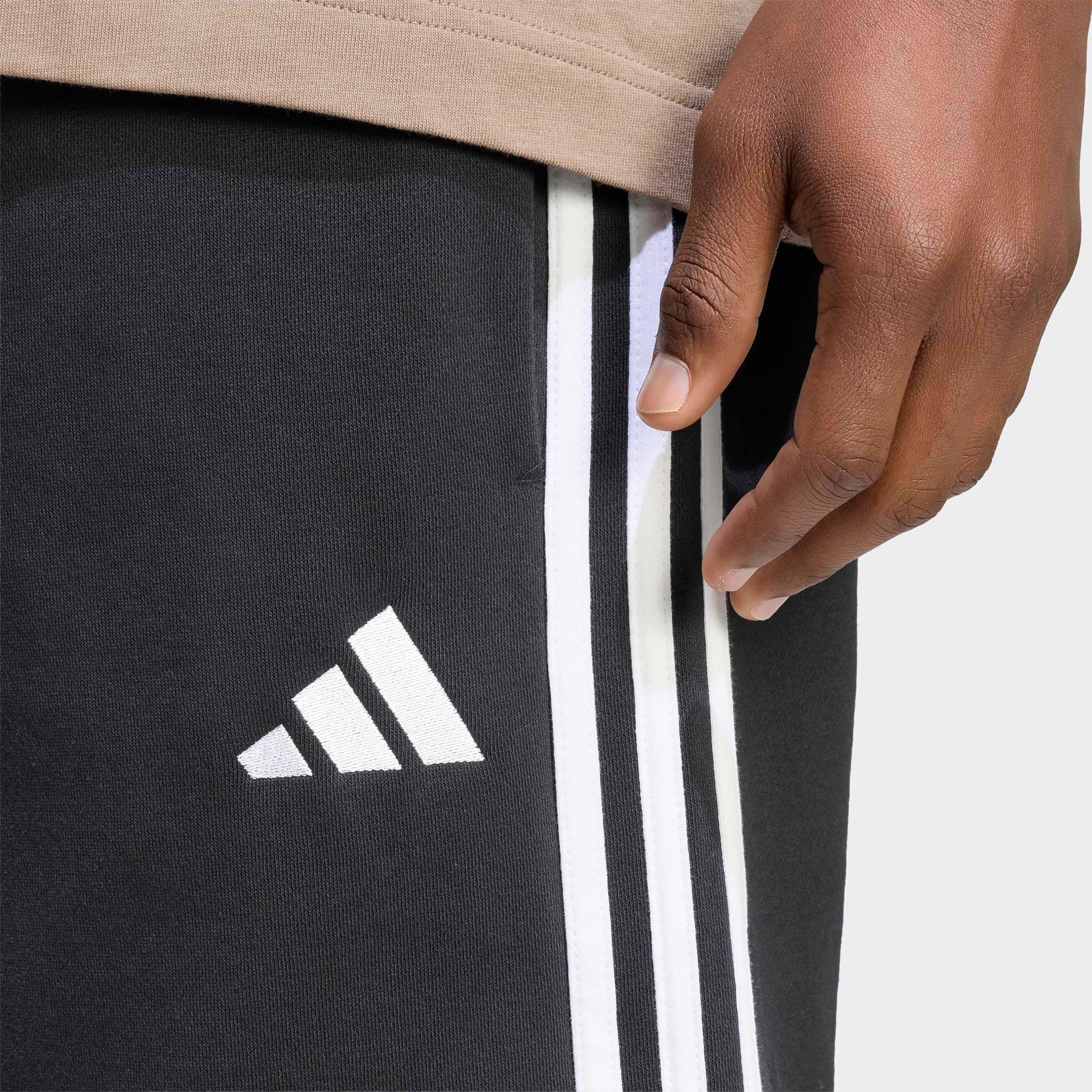 adidas Sportswear Shorts »ESSENTIALS 3-STREIFEN FLEECE«