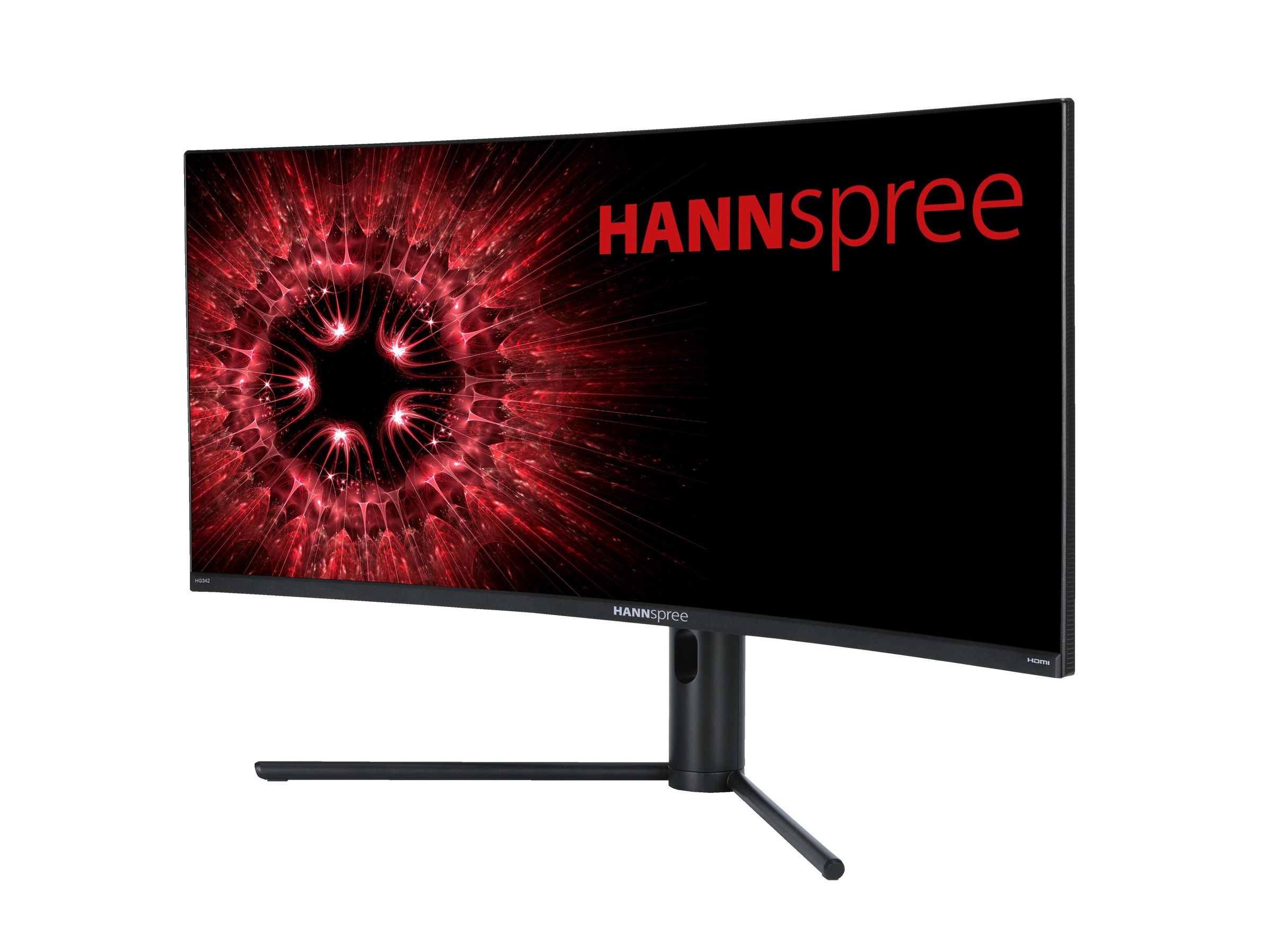 Hannspree Curved-Gaming-LED-Monitor »HG342PCB«, 86,4 cm/34 Zoll, 3440 x 1440 px, UWQHD, 1 ms Reaktionszeit, 144 Hz